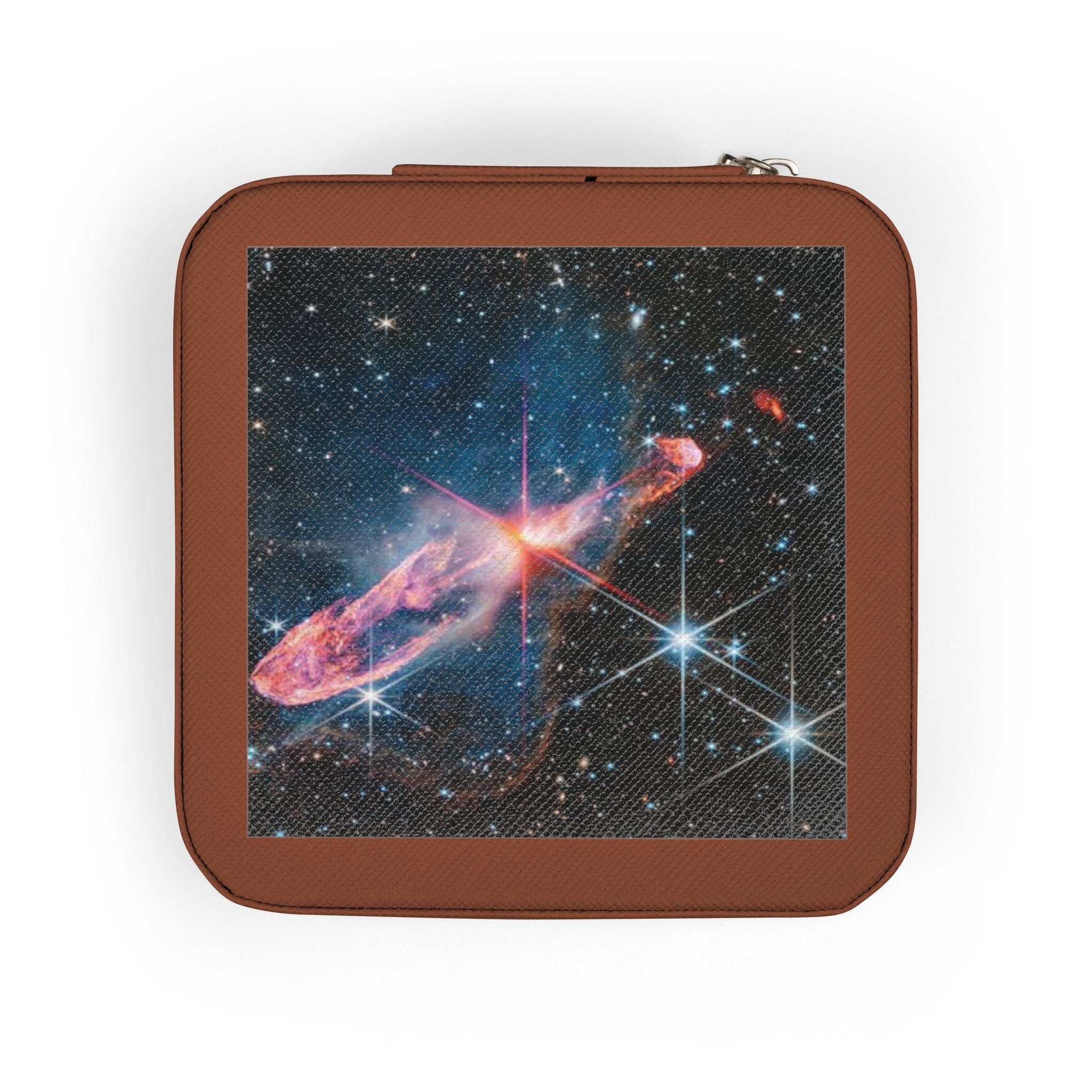 Galaxy Nebula Jewelry Travel Case | Compact Portable Organizer