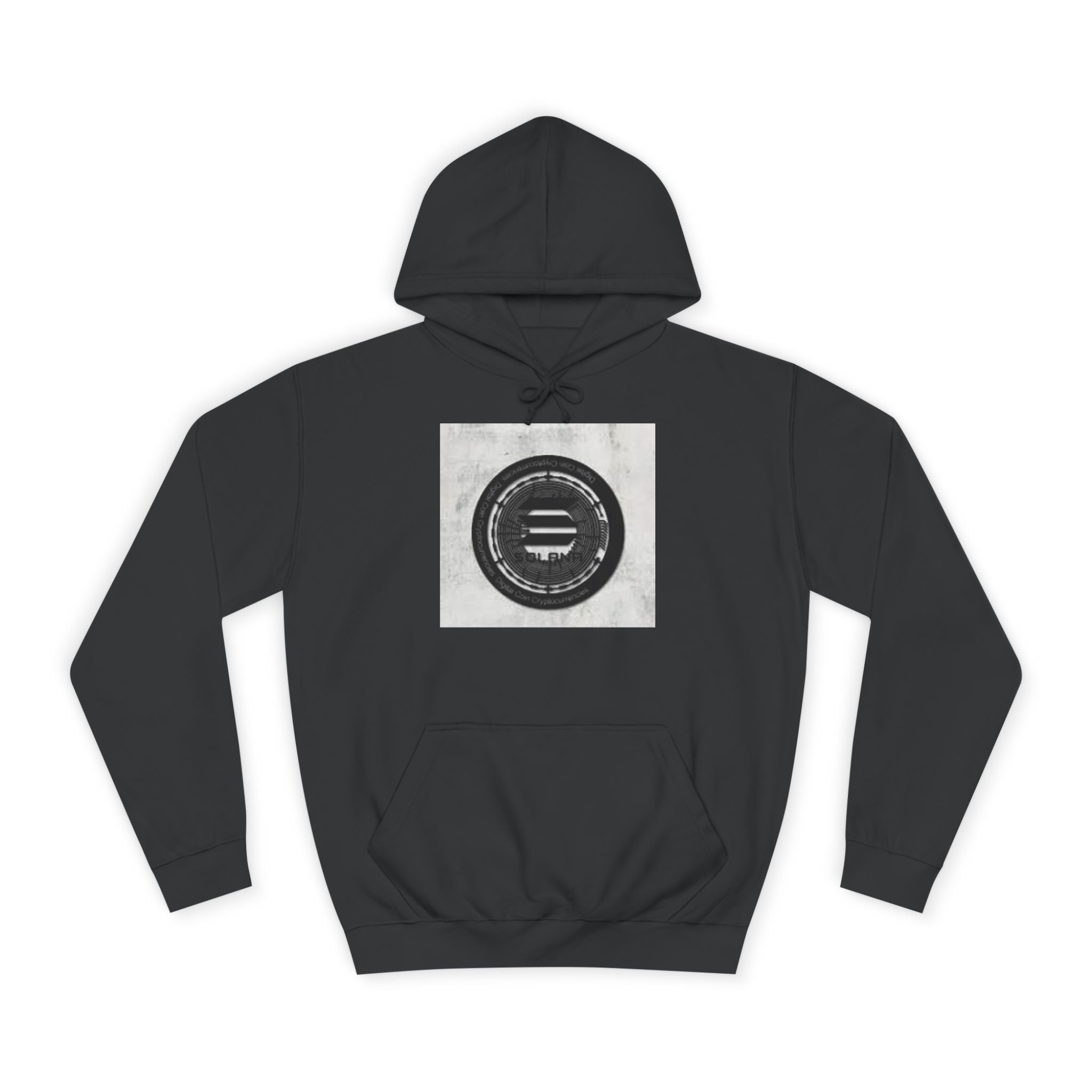 Solana Cryptocurrency Coin Hoodie | Retro Music Graphic