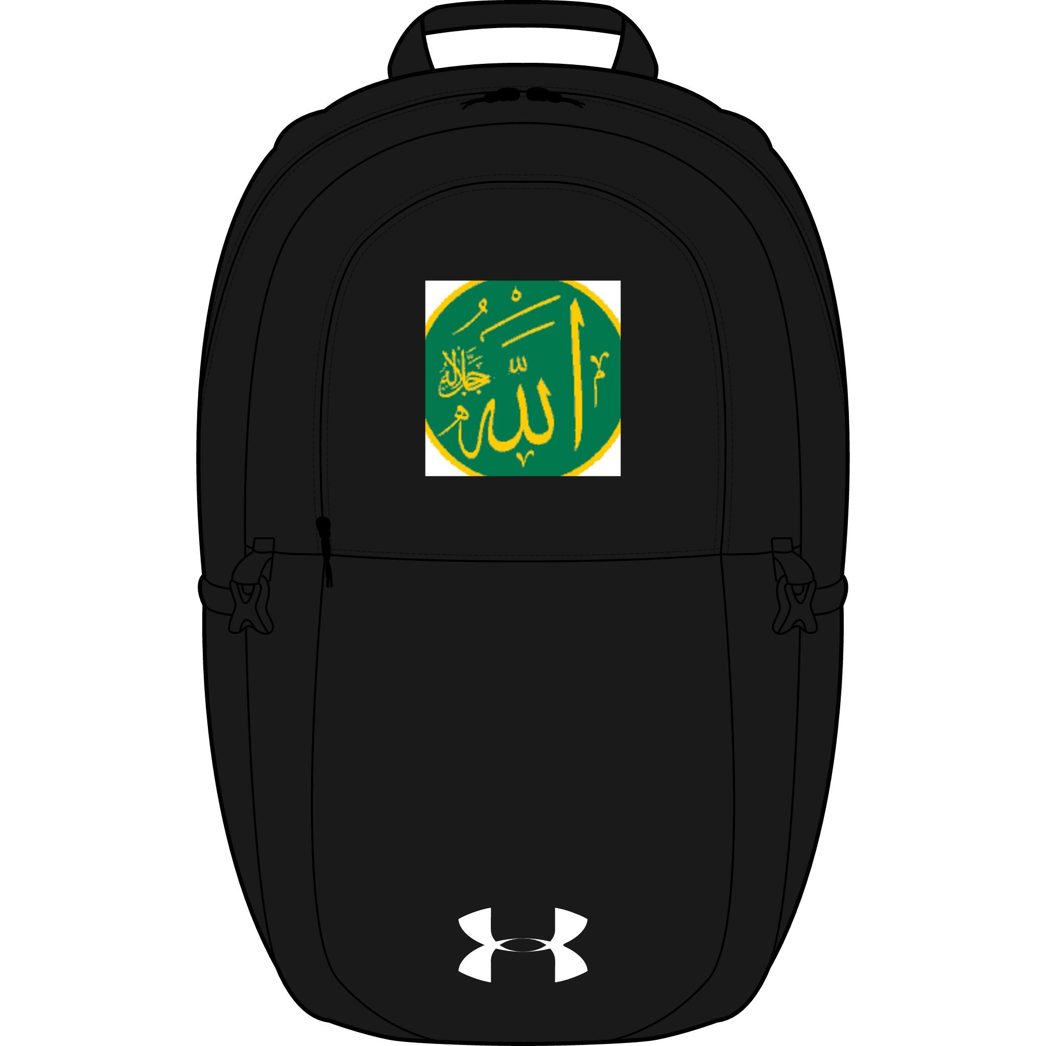 Arabic Calligraphy Allah Patch Backpack | Embroidered Backpack