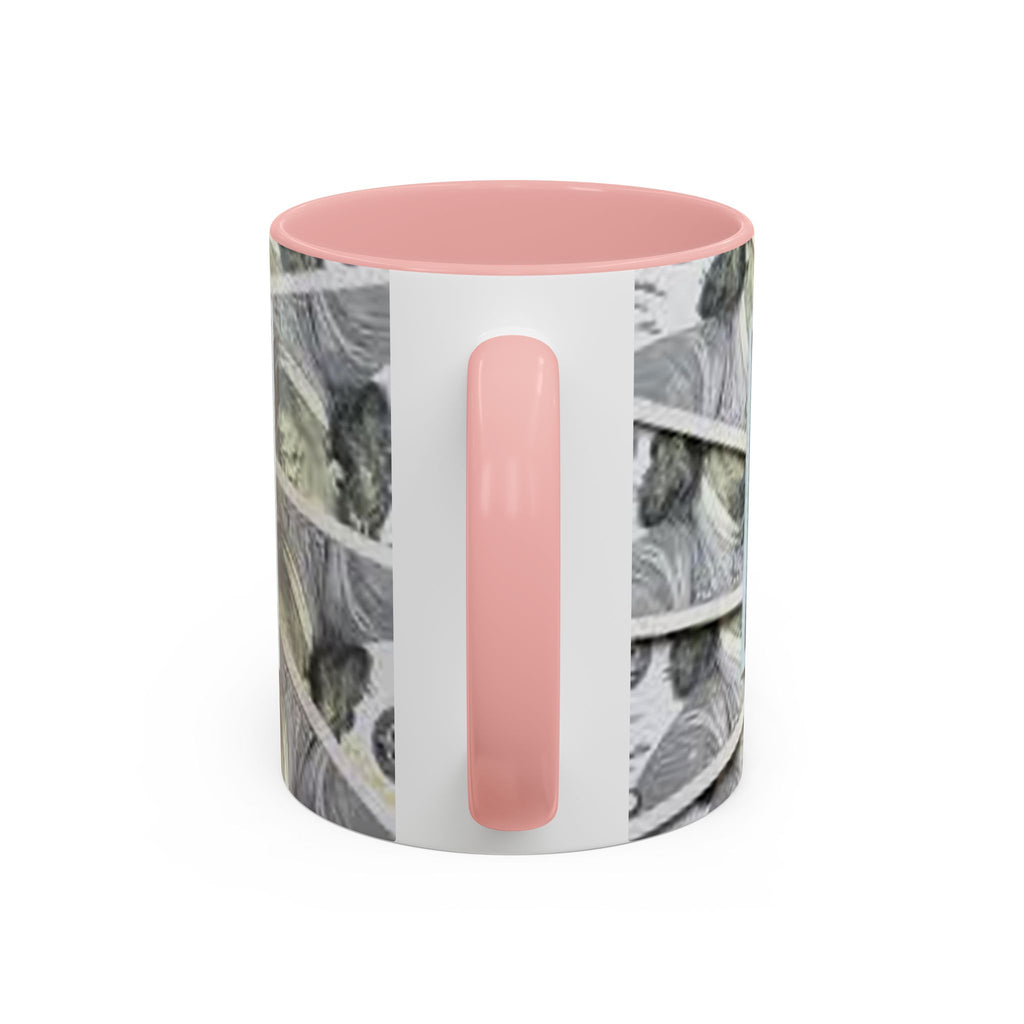 Hundred Dollar Bills Mug | Accent Coffee Mug