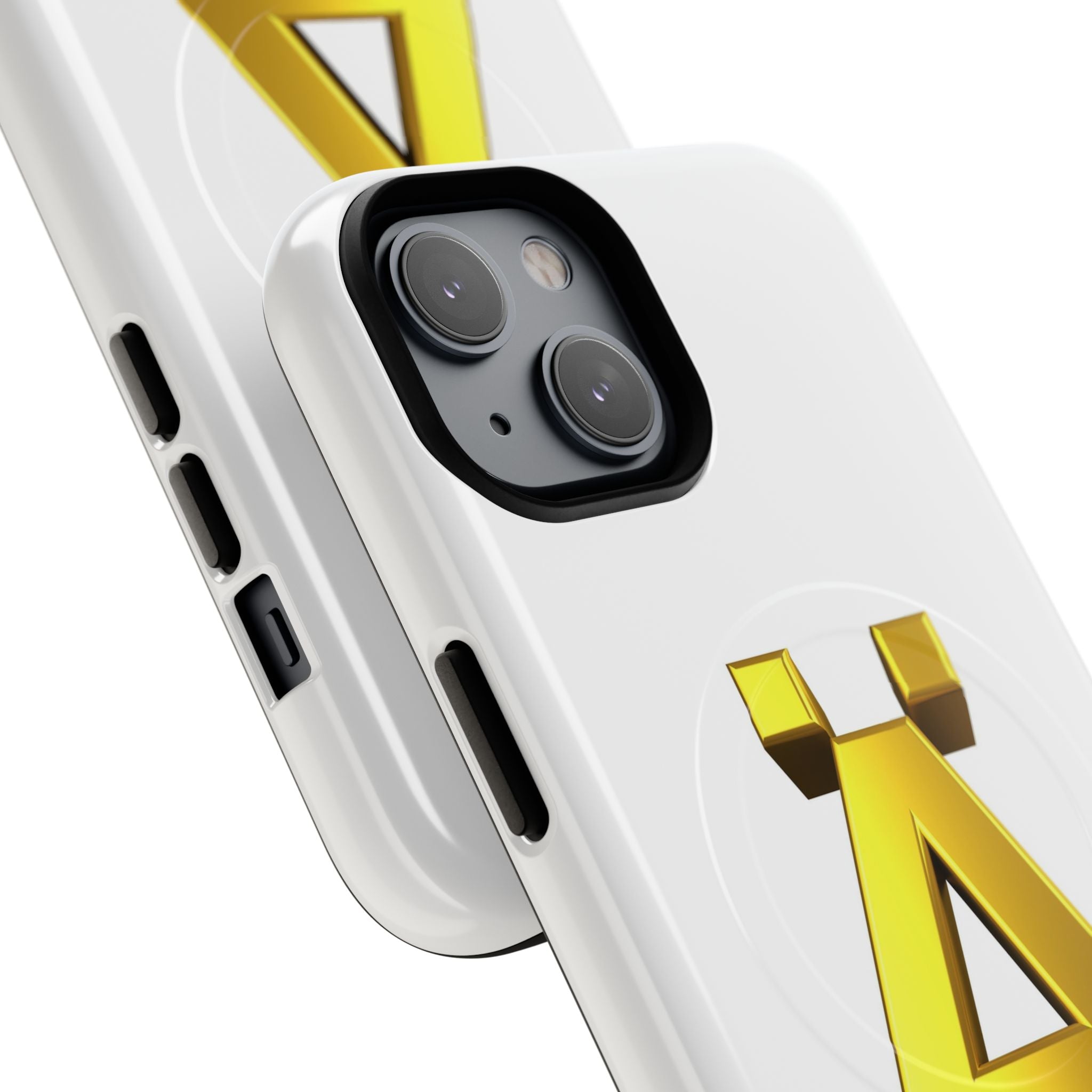 Gold Letter Ä Phone Case | Magnetic Tough Case, Initial Monogram