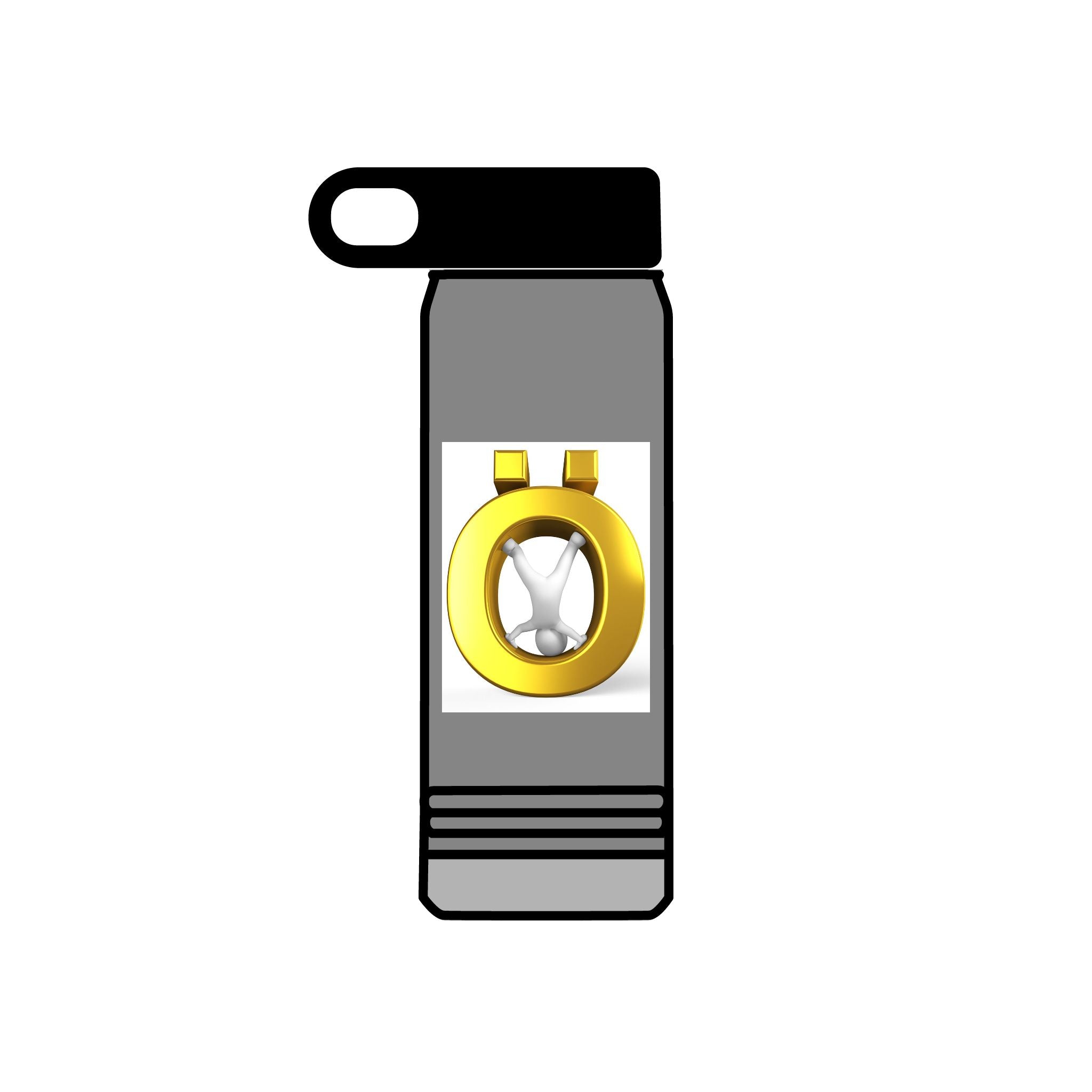 Gold Ö Medallion Water Bottle | 20oz Stainless Tumbler