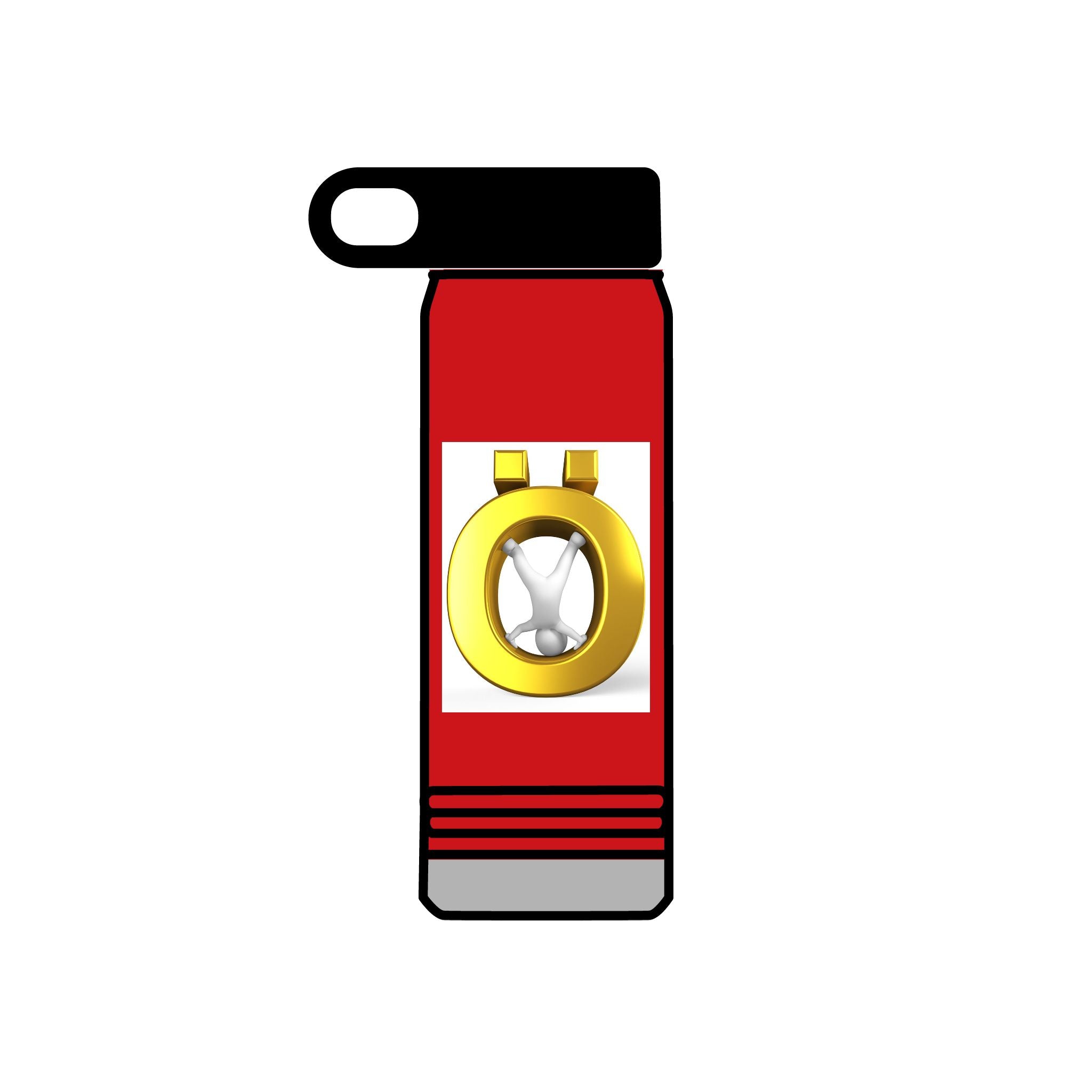Bouteille d'eau Gold Ö Medallion | Gobelet isotherme 20 oz en acier inoxydable