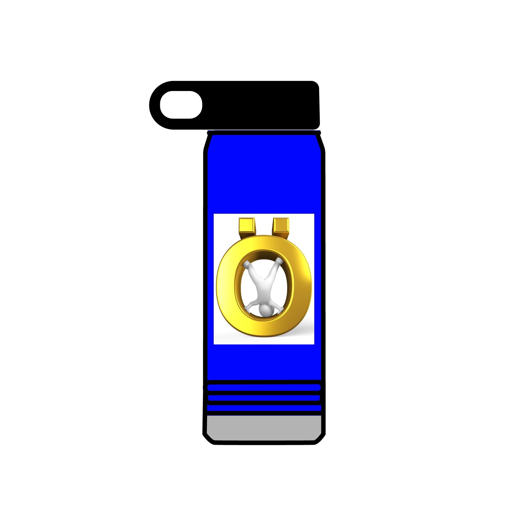 Bouteille d'eau Gold Ö Medallion | Gobelet isotherme 20 oz en acier inoxydable