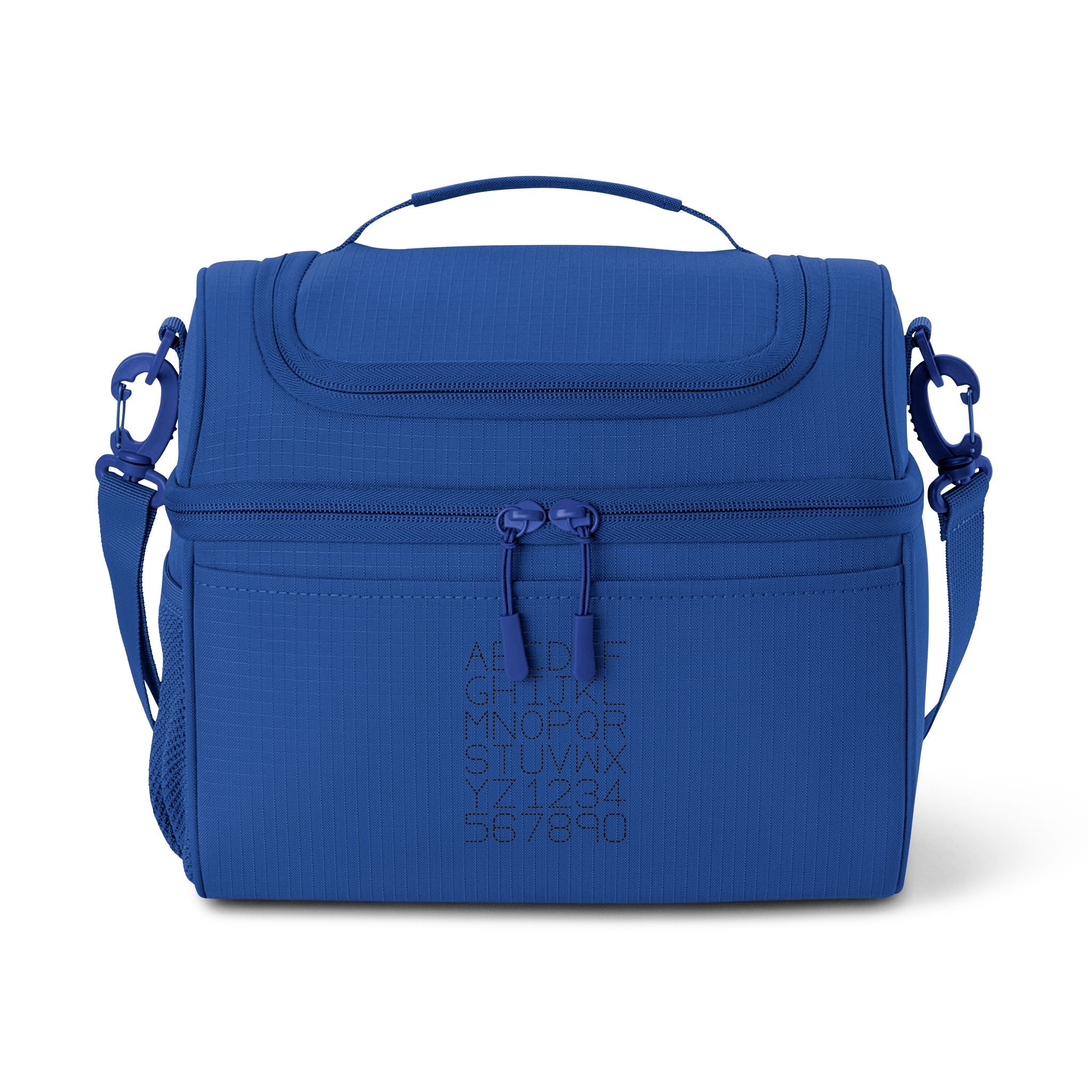 Sac isotherme à lettres pointillés | Sac à déjeuner, glacière portable pour le travail et les voyages