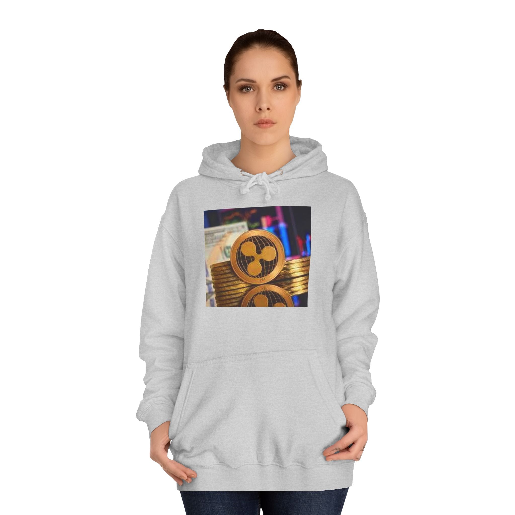 Ripple Cryptocurrency Hoodie | Ripple Coin Graphic, Crypto Stack, Blockchain Fashion