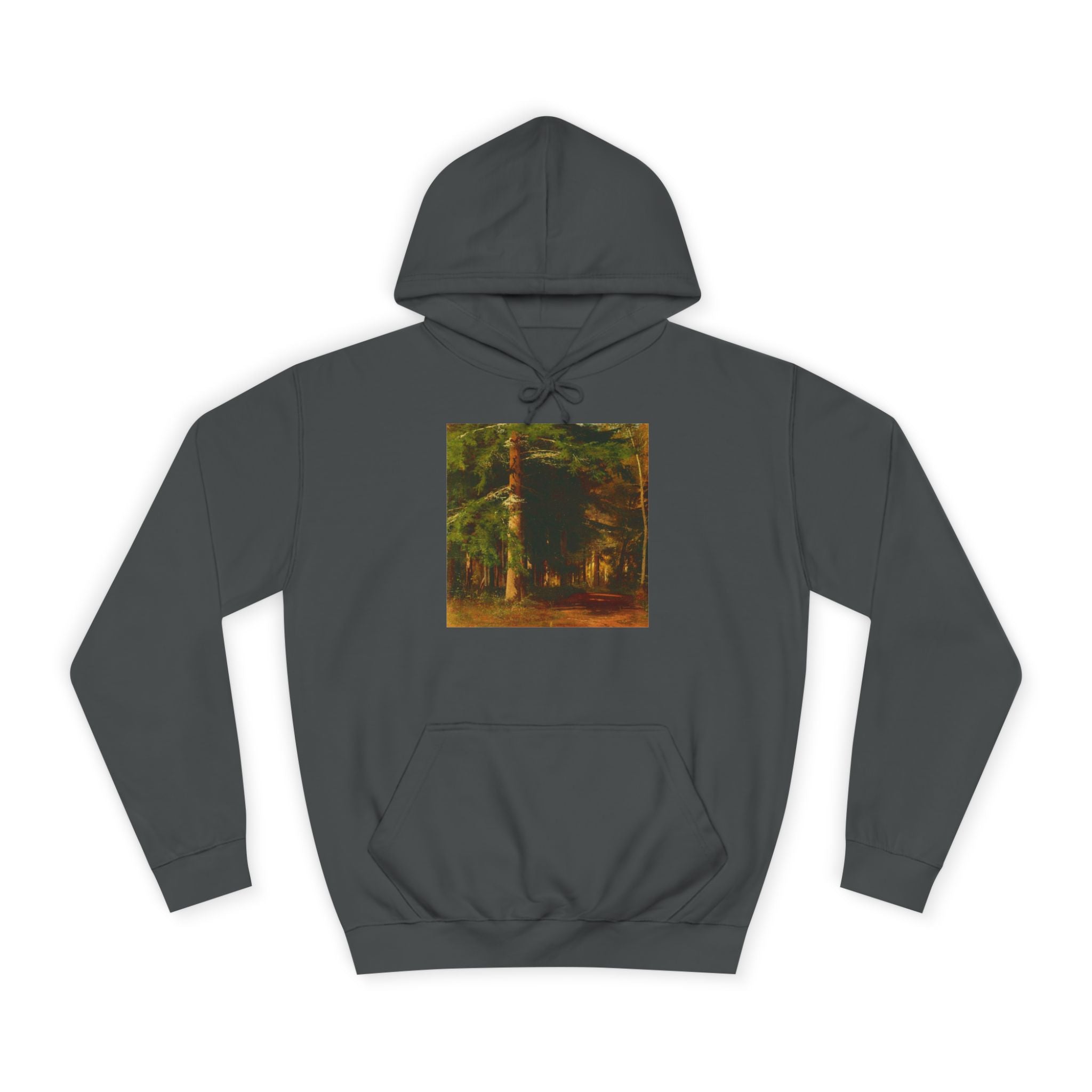 Sweat à capuche motif Forêt | Sweat-shirt vintage Arbres des bois