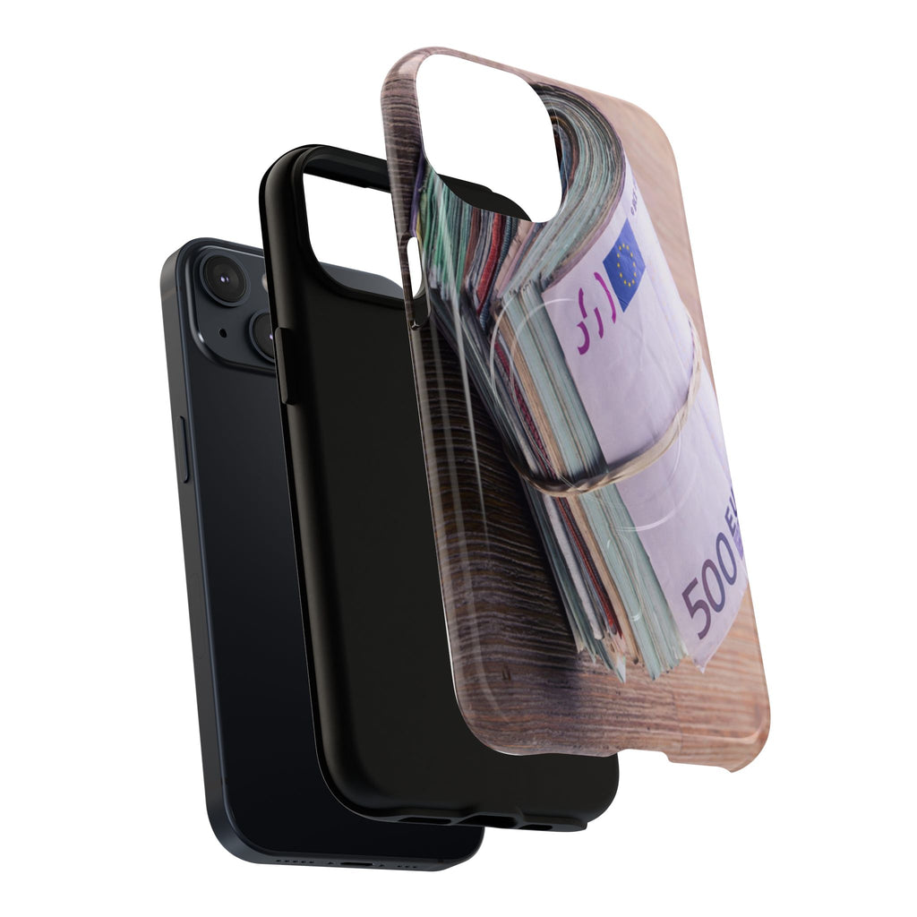 Stack of Euro Banknotes Phone Case | Money Roll iPhone Case, Cash Print