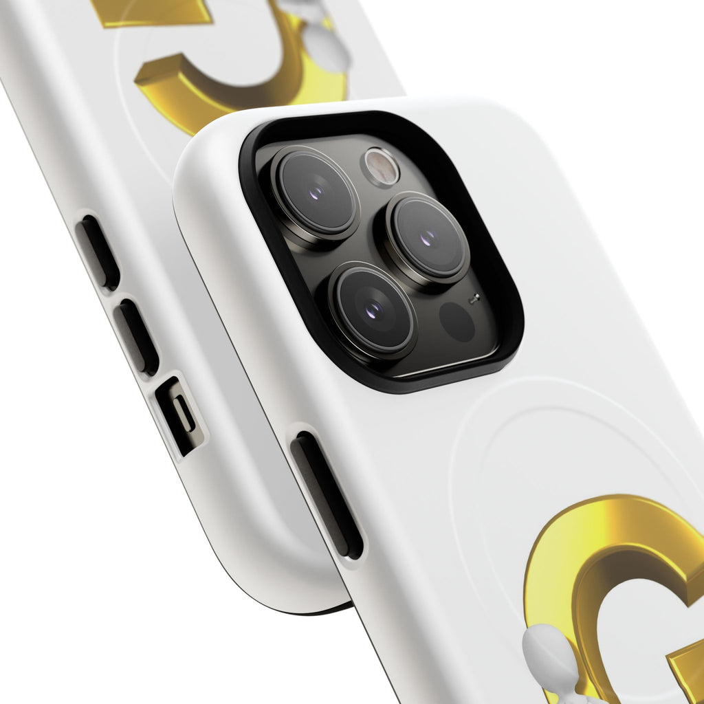 Gold Letter G Monogram Phone Case | Tough Magnetic Case