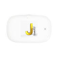 Gold Letter J Monogram UV Phone Sanitizer and Wireless Charging Pad