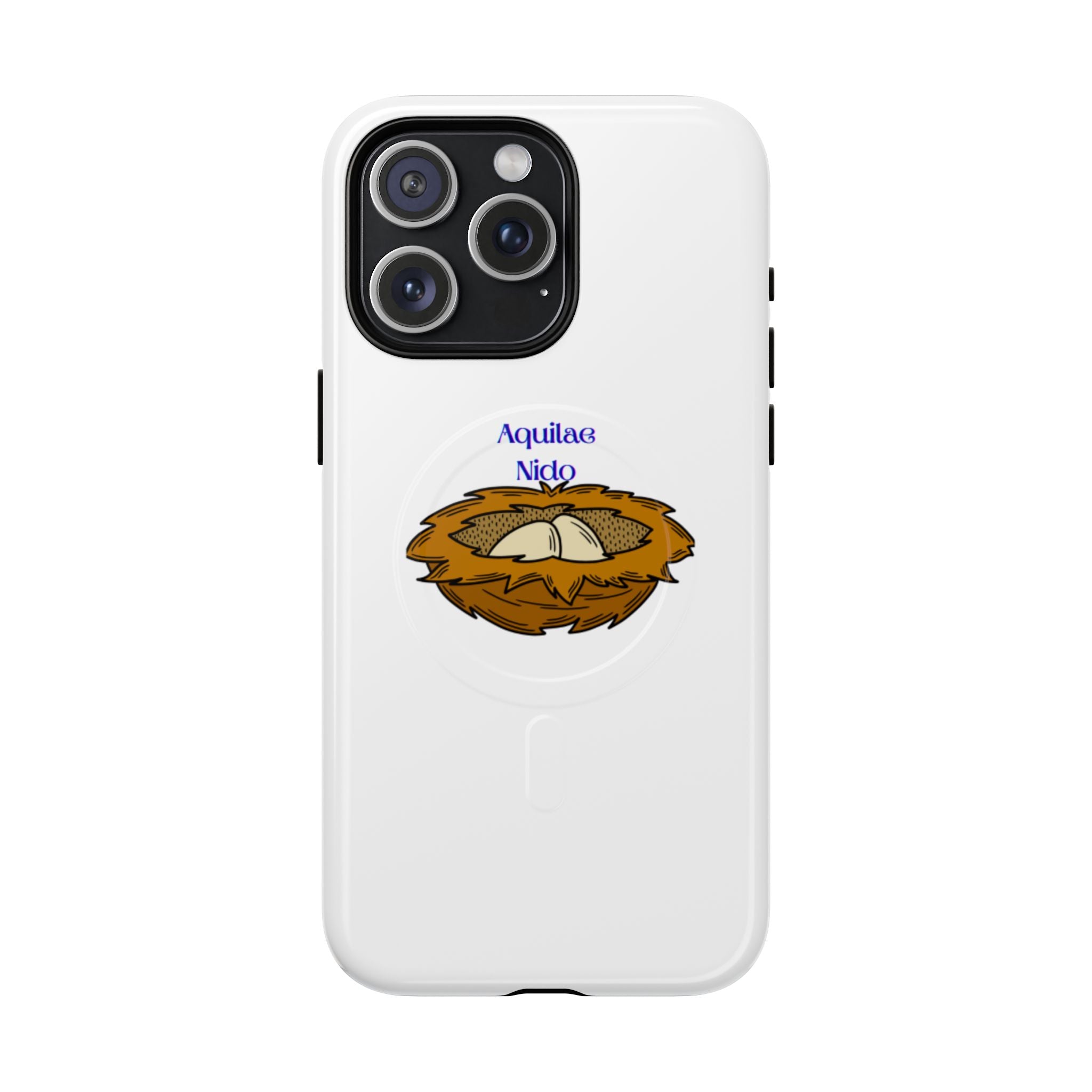 Coque de téléphone illustration nid d'oiseau | Coque magnétique robuste