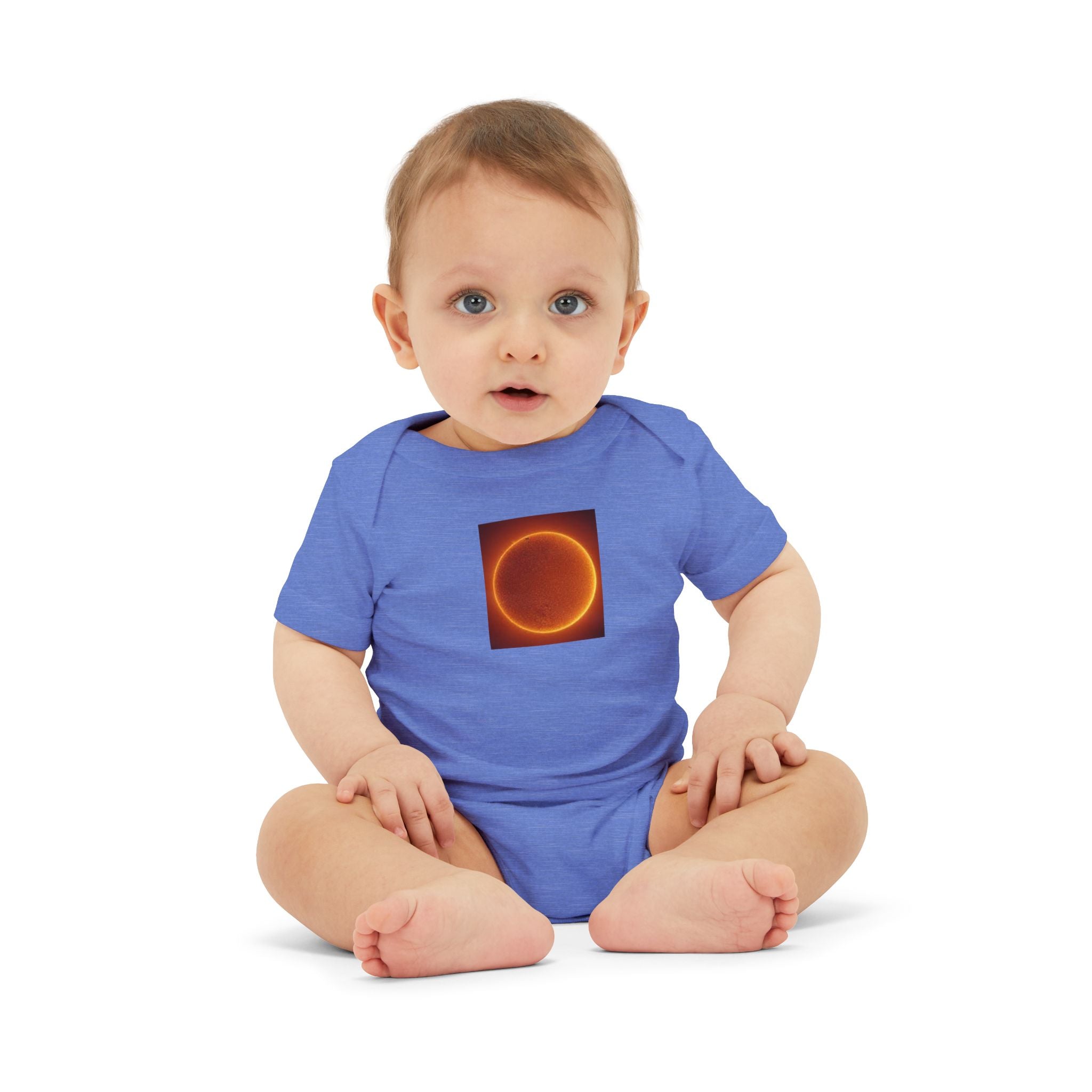 Solar Eclipse Ring Infant One Piece | Space Baby Bodysuit