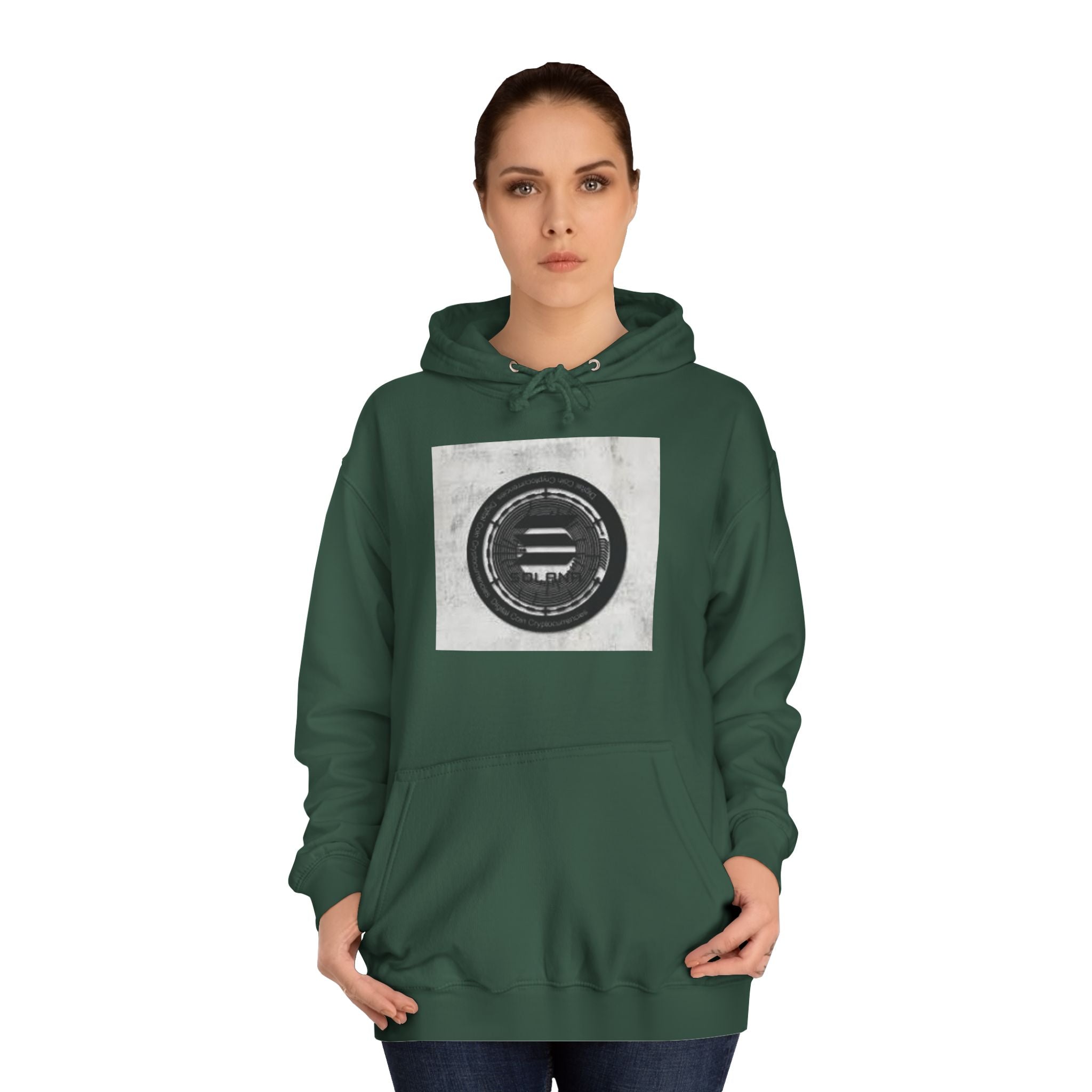 Solana Cryptocurrency Coin Hoodie | Retro Music Graphic