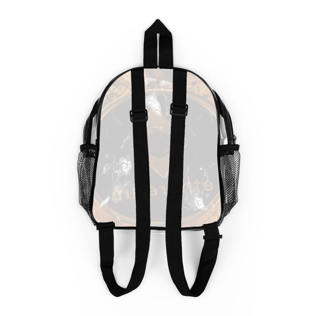 Ethereum Coin Design Clear Stadium Backpack | Crypto Logo Clear Backpack