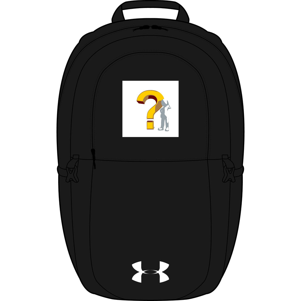 Question Mark Detective Logo Backpack | Embroidered Under Armour All Sport Backpack