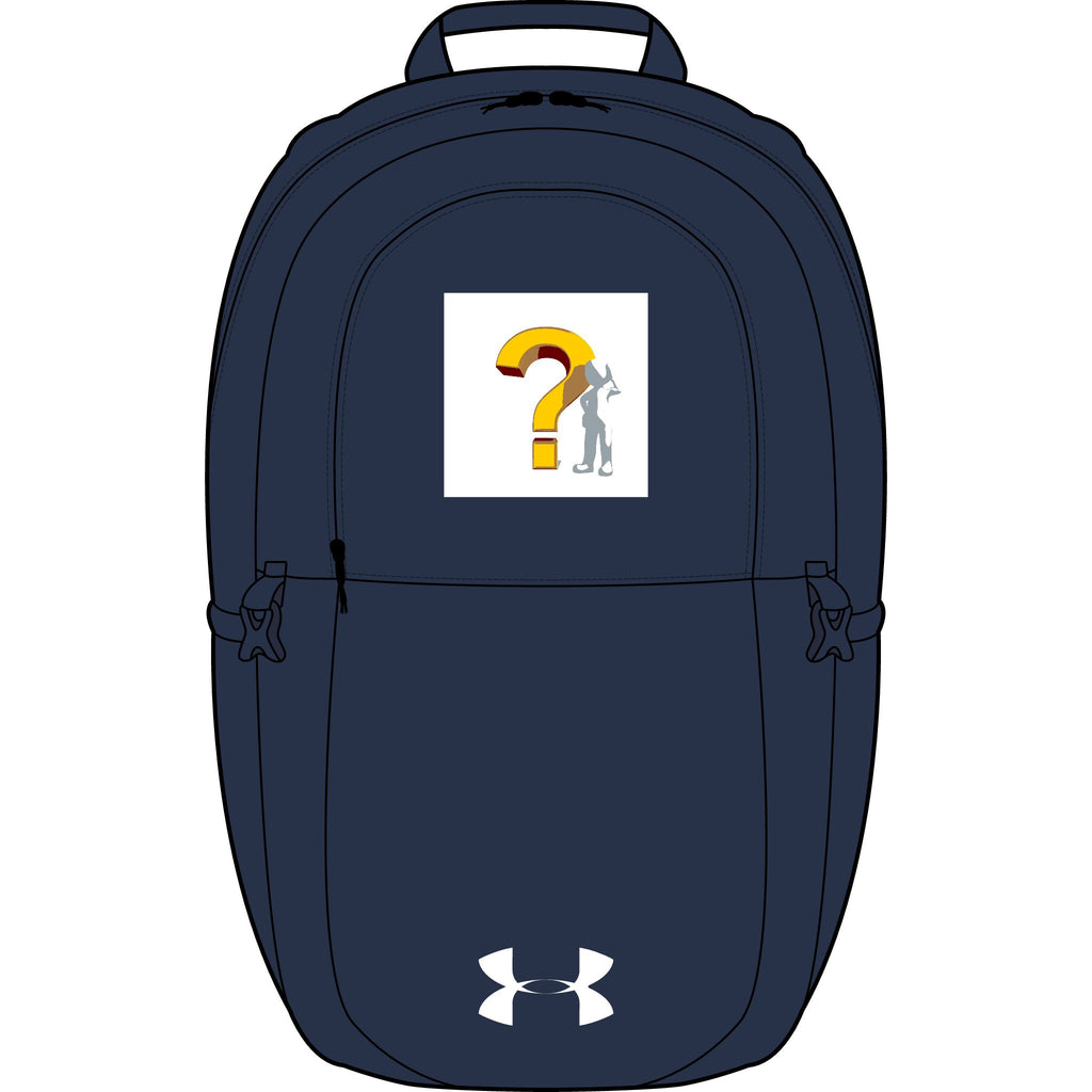Question Mark Detective Logo Backpack | Embroidered Under Armour All Sport Backpack