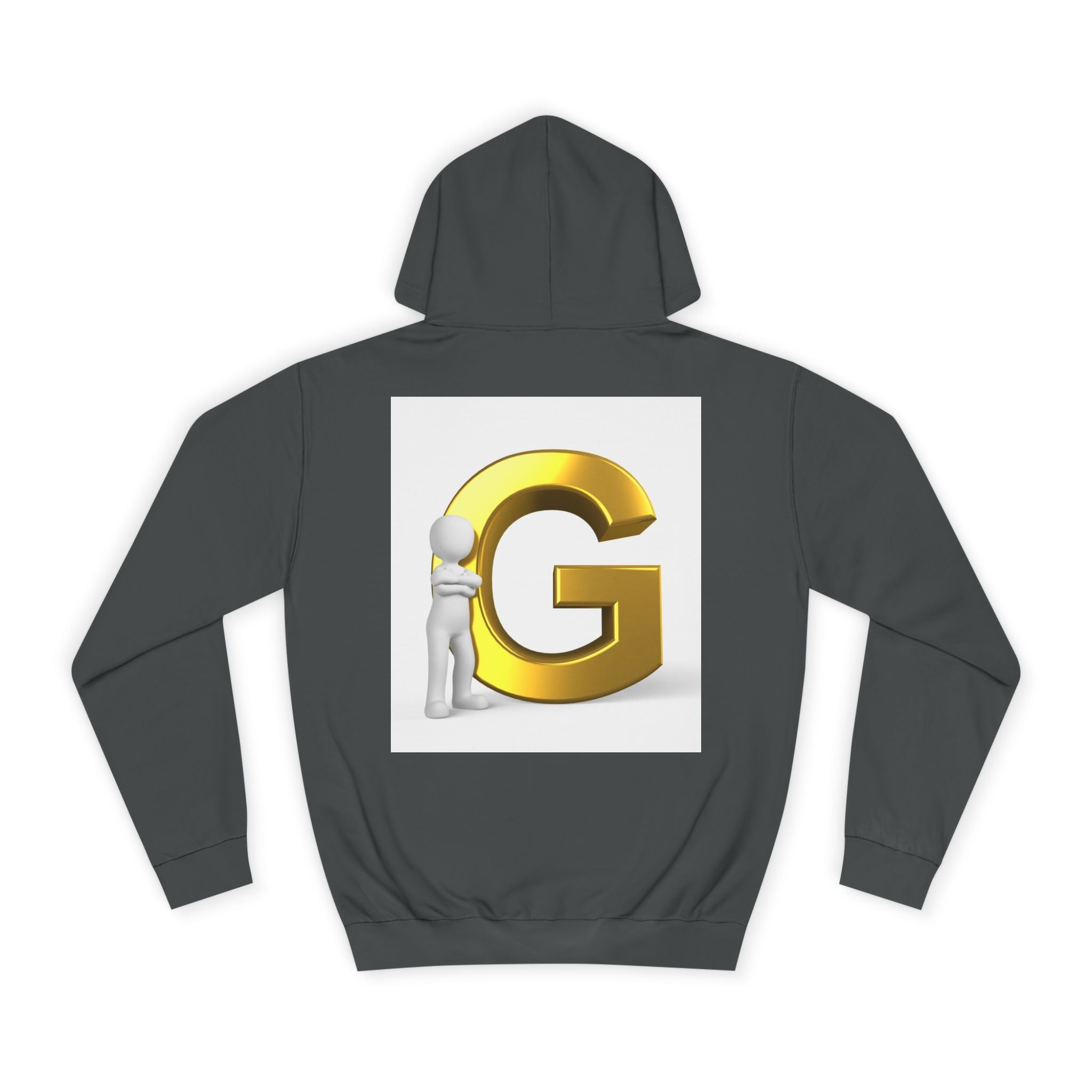 Gold Letter G Hoodie | Initial G Monogram sweatshirt