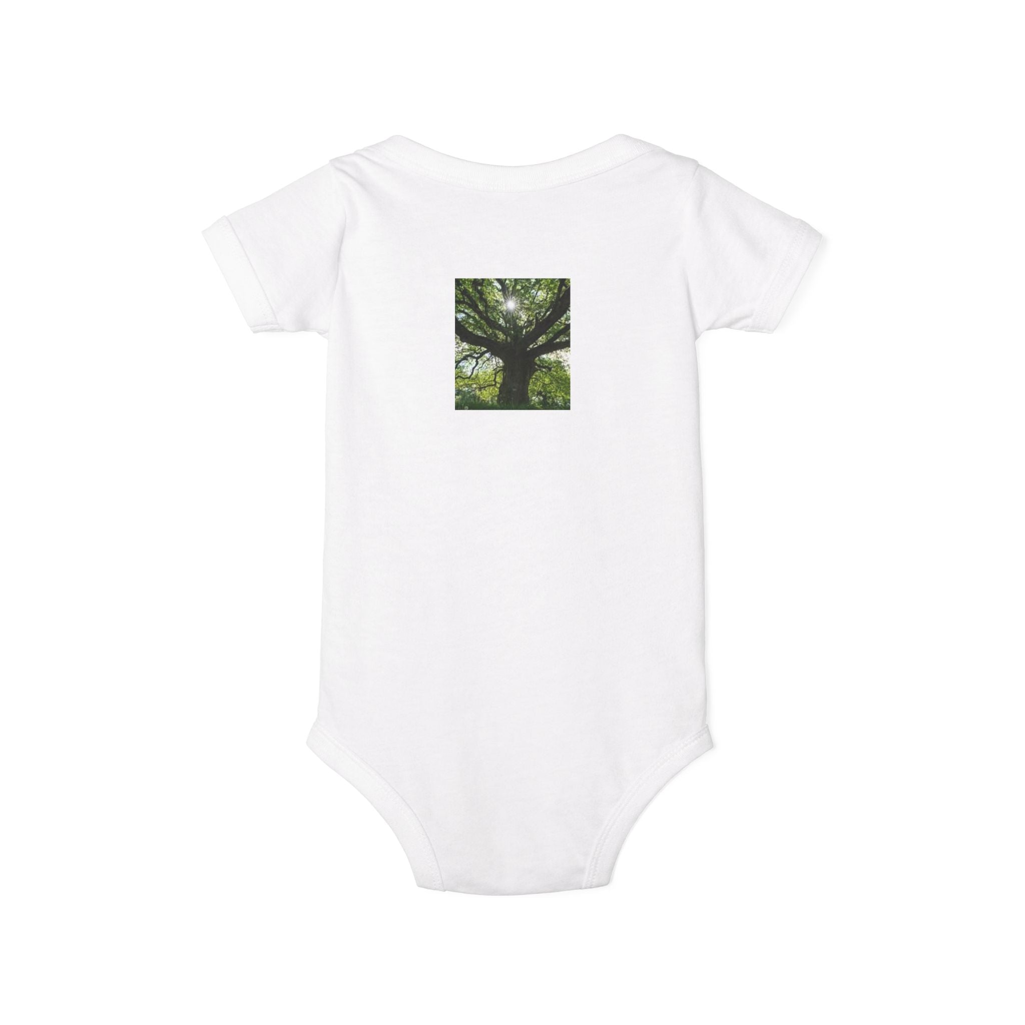 Majestic Oak Tree Infant Onesie | Tree Photo Baby Bodysuit