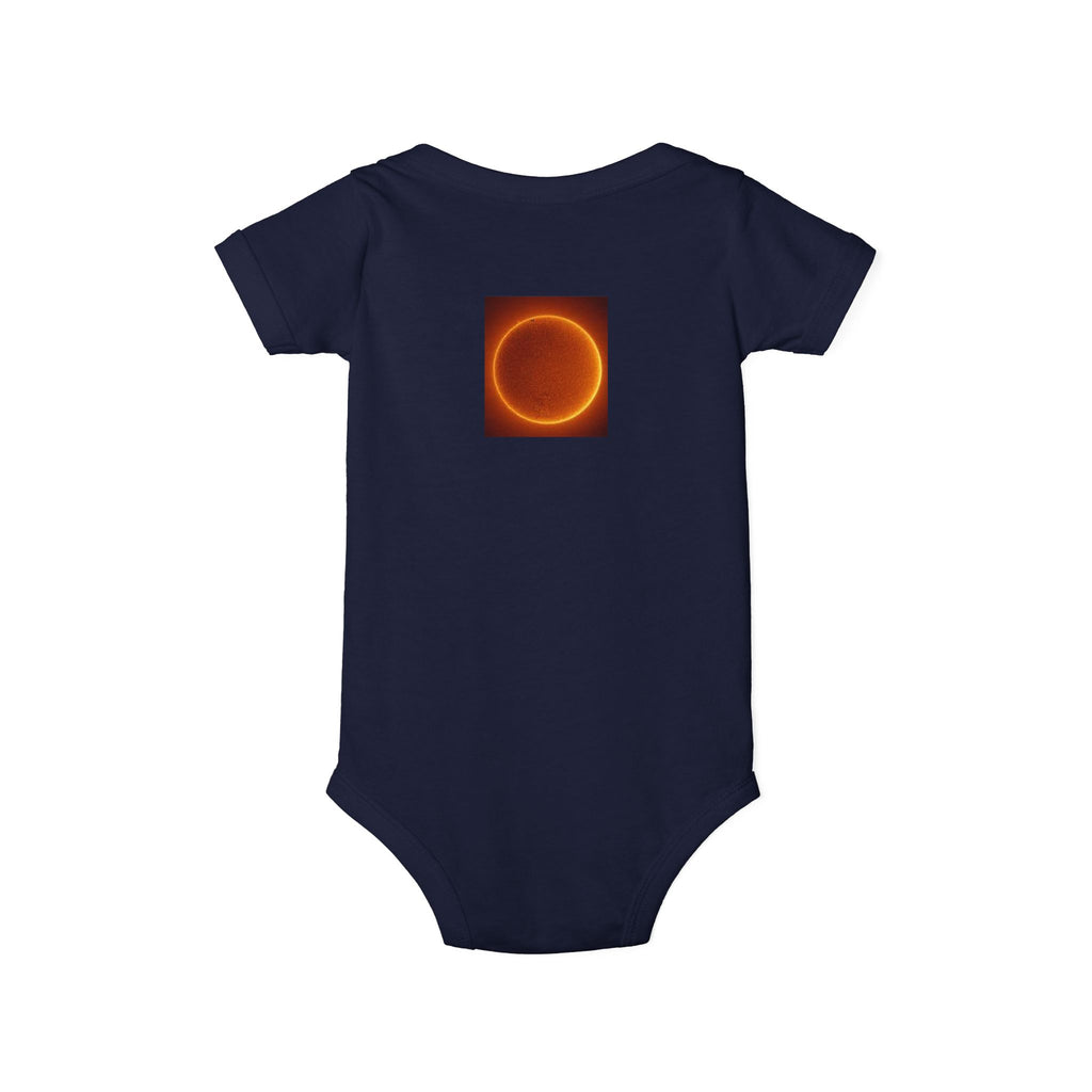 Solar Eclipse Ring Infant One Piece | Space Baby Bodysuit