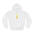 Gold Letter i Character Hoodie | Minimalist 3D Column Illustration