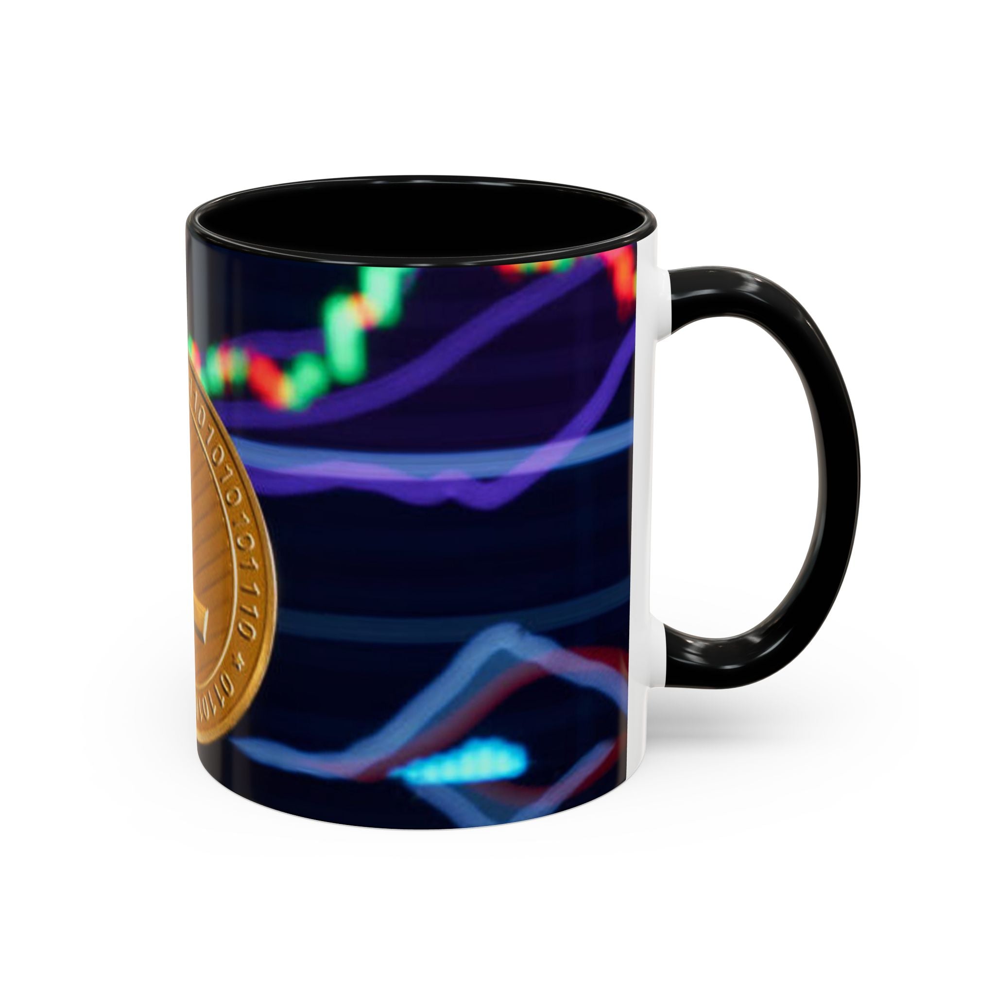 Litecoin Crypto Coin mug | Accent Coffee Mug