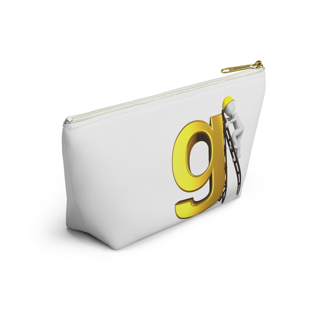Gold Letter G with Worker Ladder Accessory Pouch