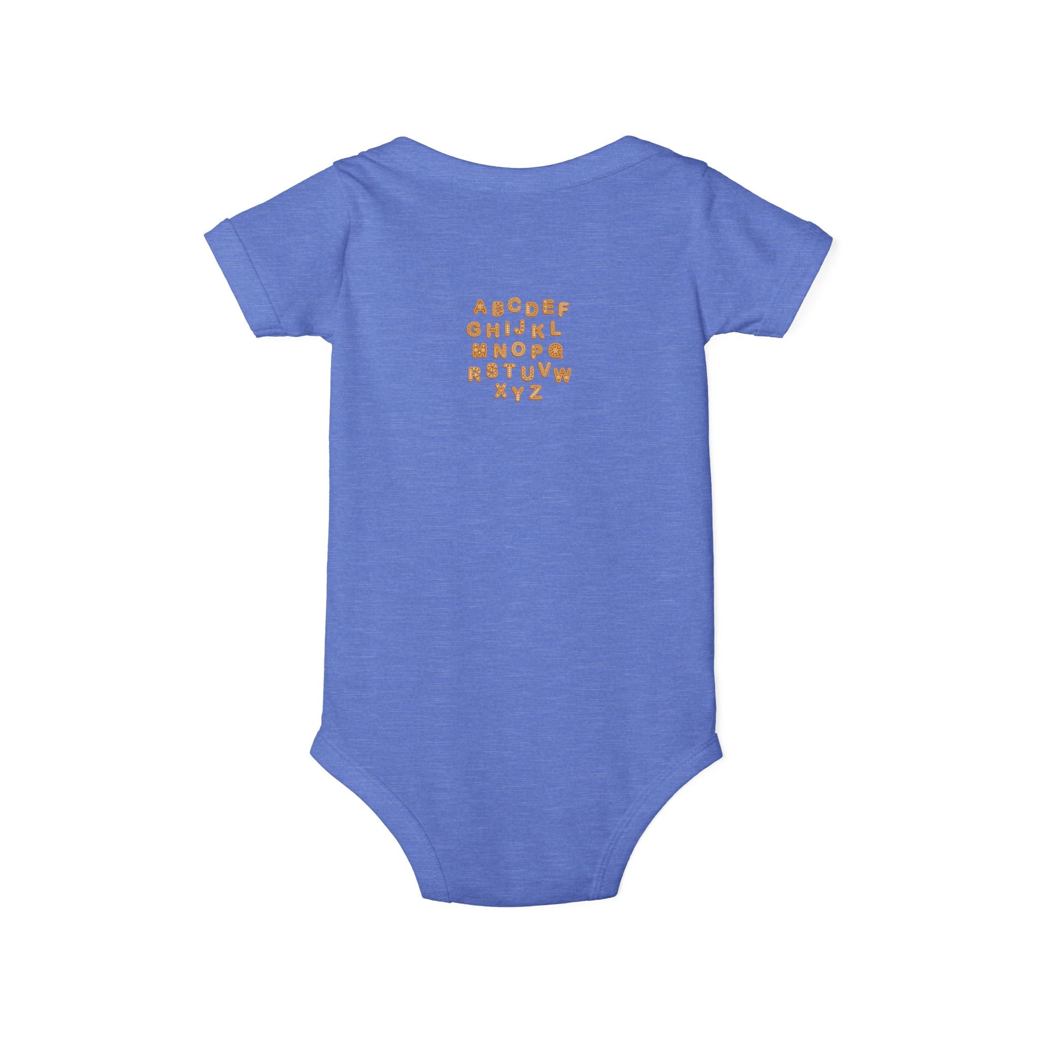 Handwritten Alphabet Infant Onesie | Baby Bodysuit