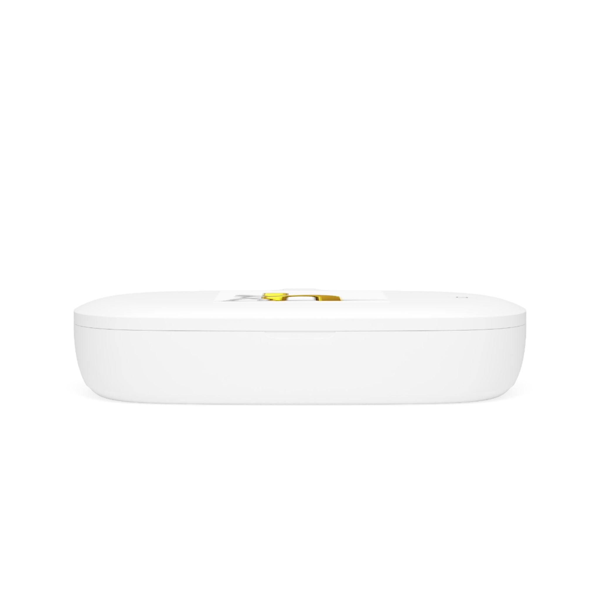 Gold Letter H Design UV Phone Sanitizer and Wireless Charging Pad