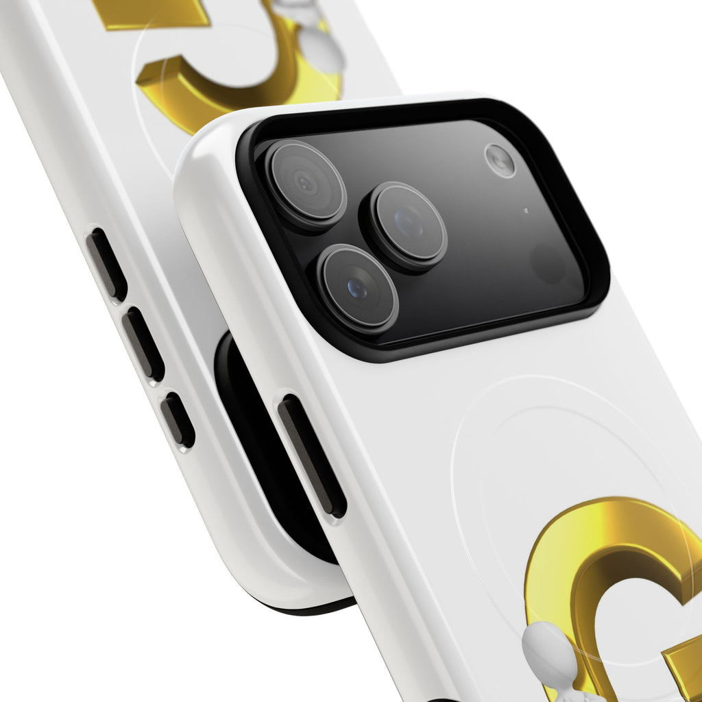 Gold Letter G Monogram Phone Case | Tough Magnetic Case