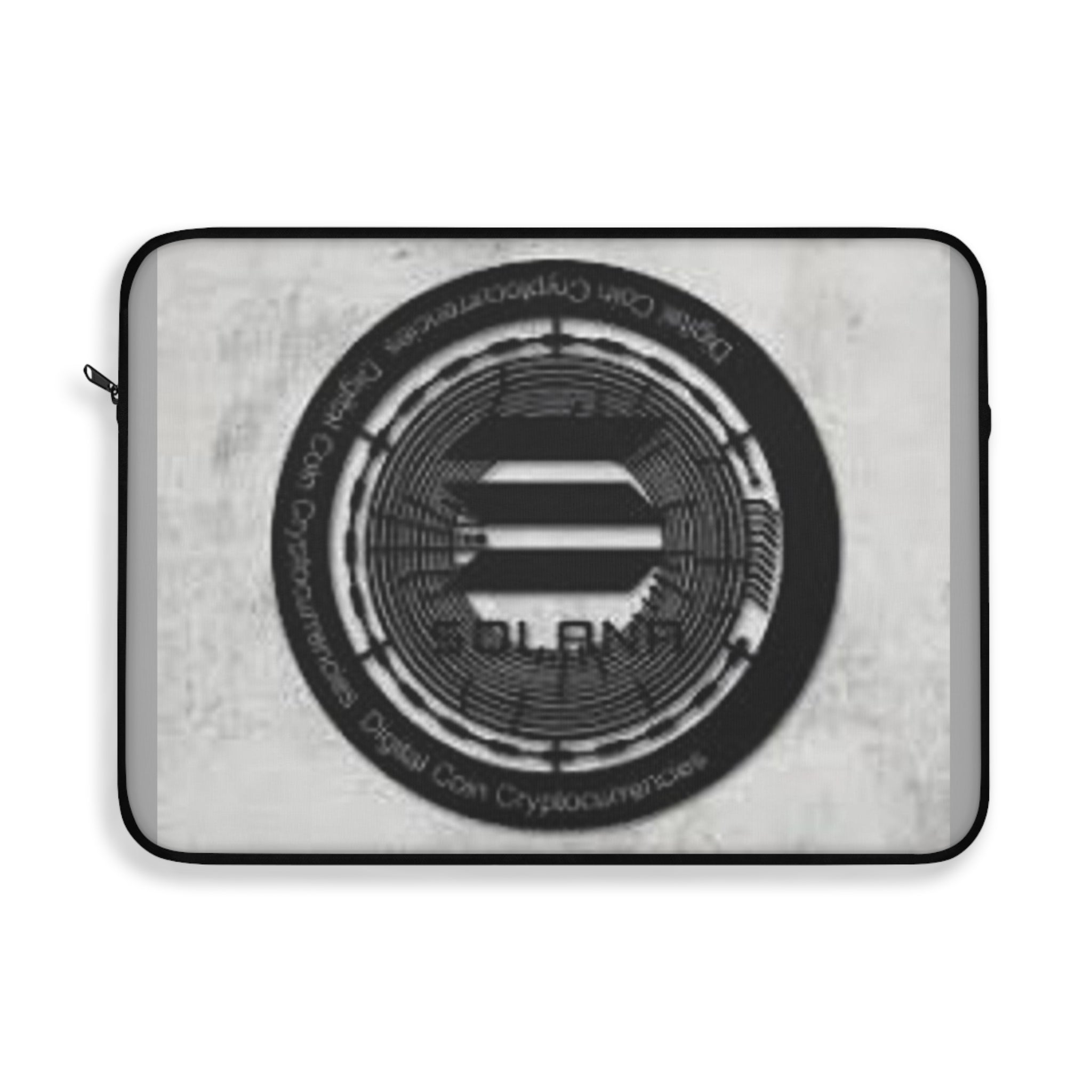 Solana Crypto Coin Laptop Sleeve | Blockchain Circuit Logo
