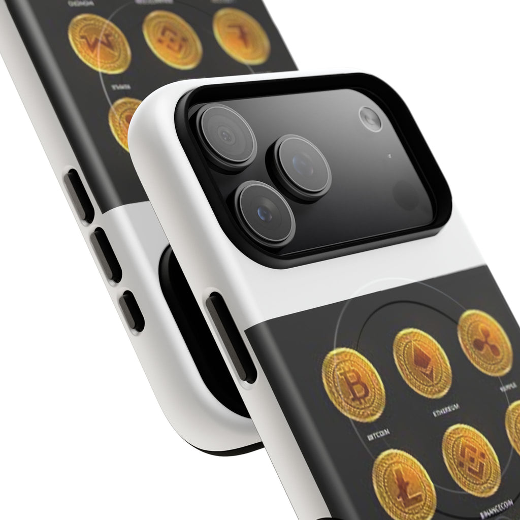 Cryptocurrency Coin Chart Phone Case | Tough Magnetic Case