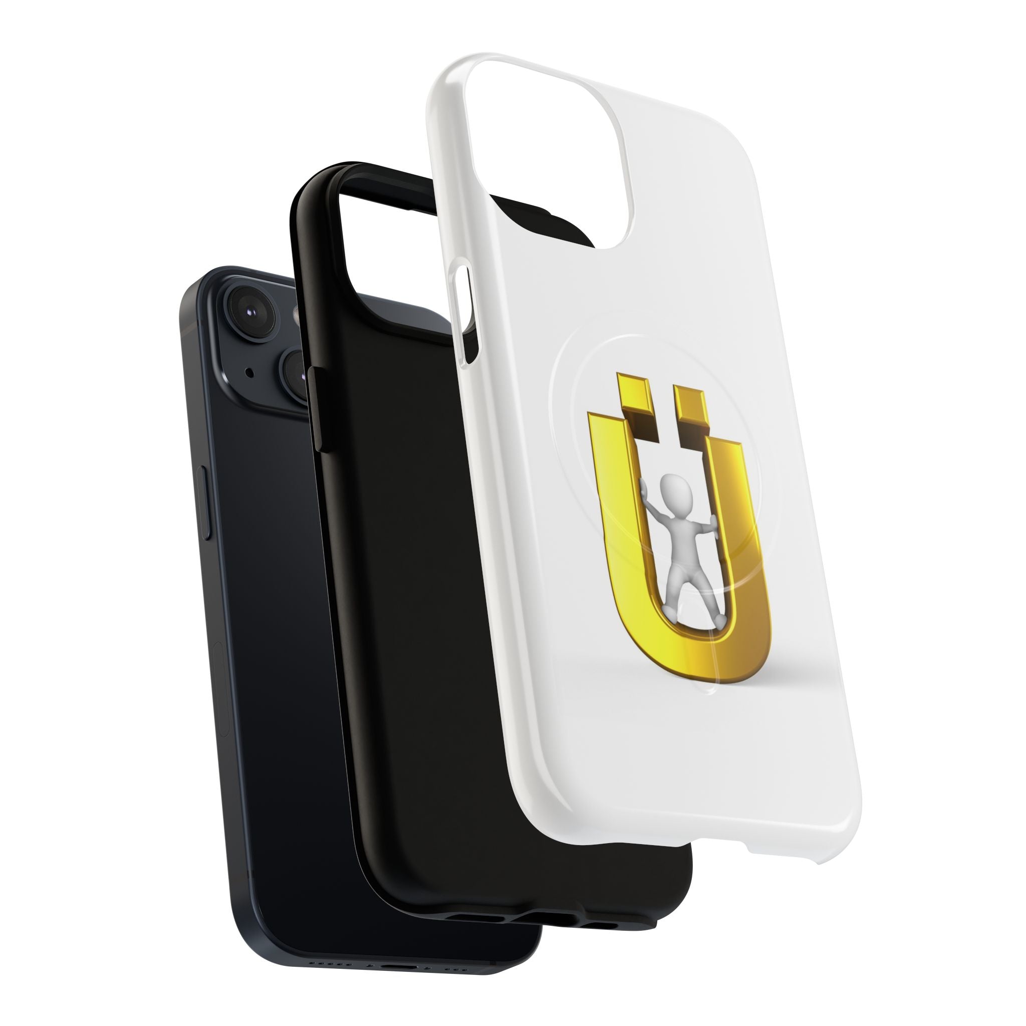Gold Letter Ü Logo phone case | Tough Magnetic Case