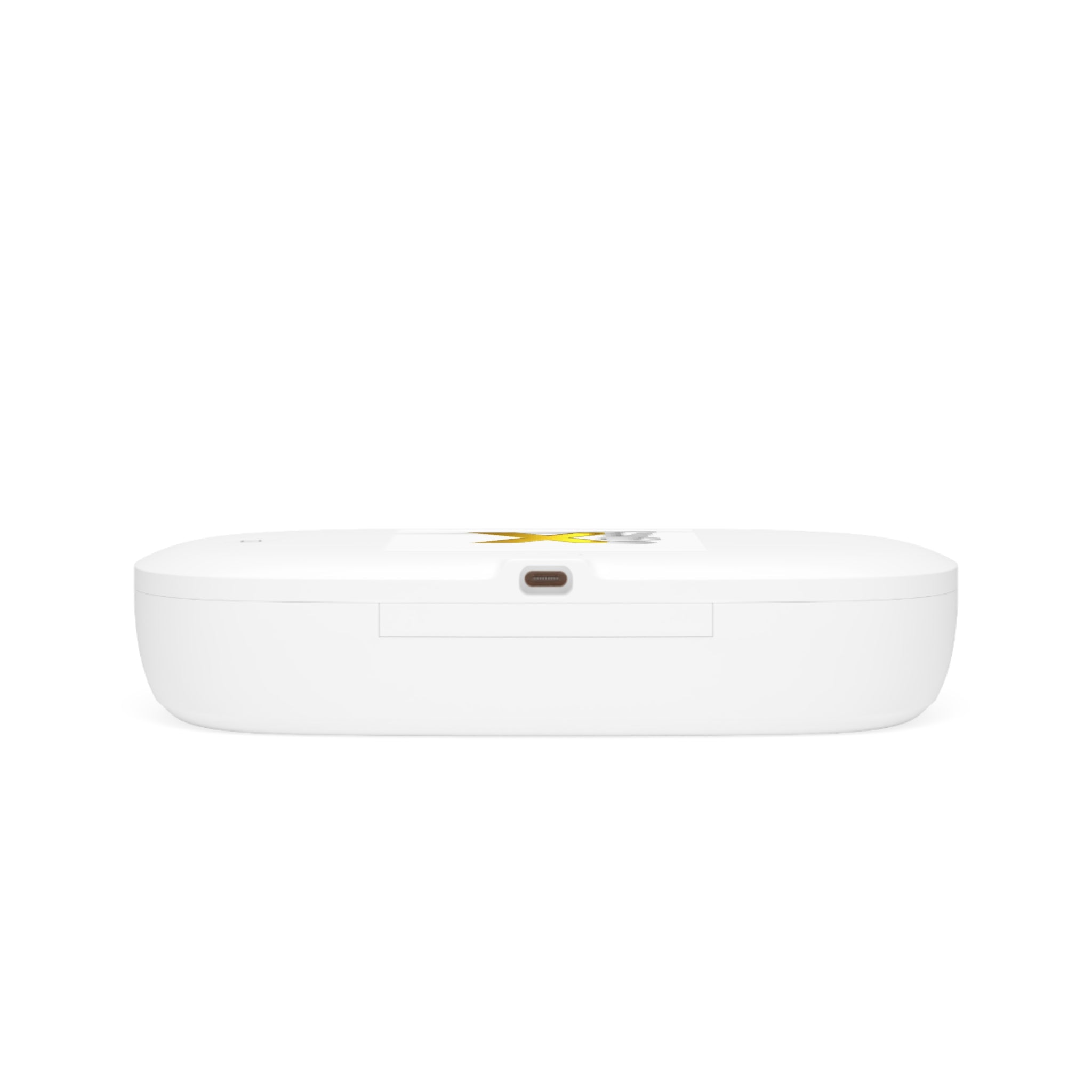 Gold X Logo UV Phone Sanitizer and Wireless Charging Pad | Phone Sterilizer