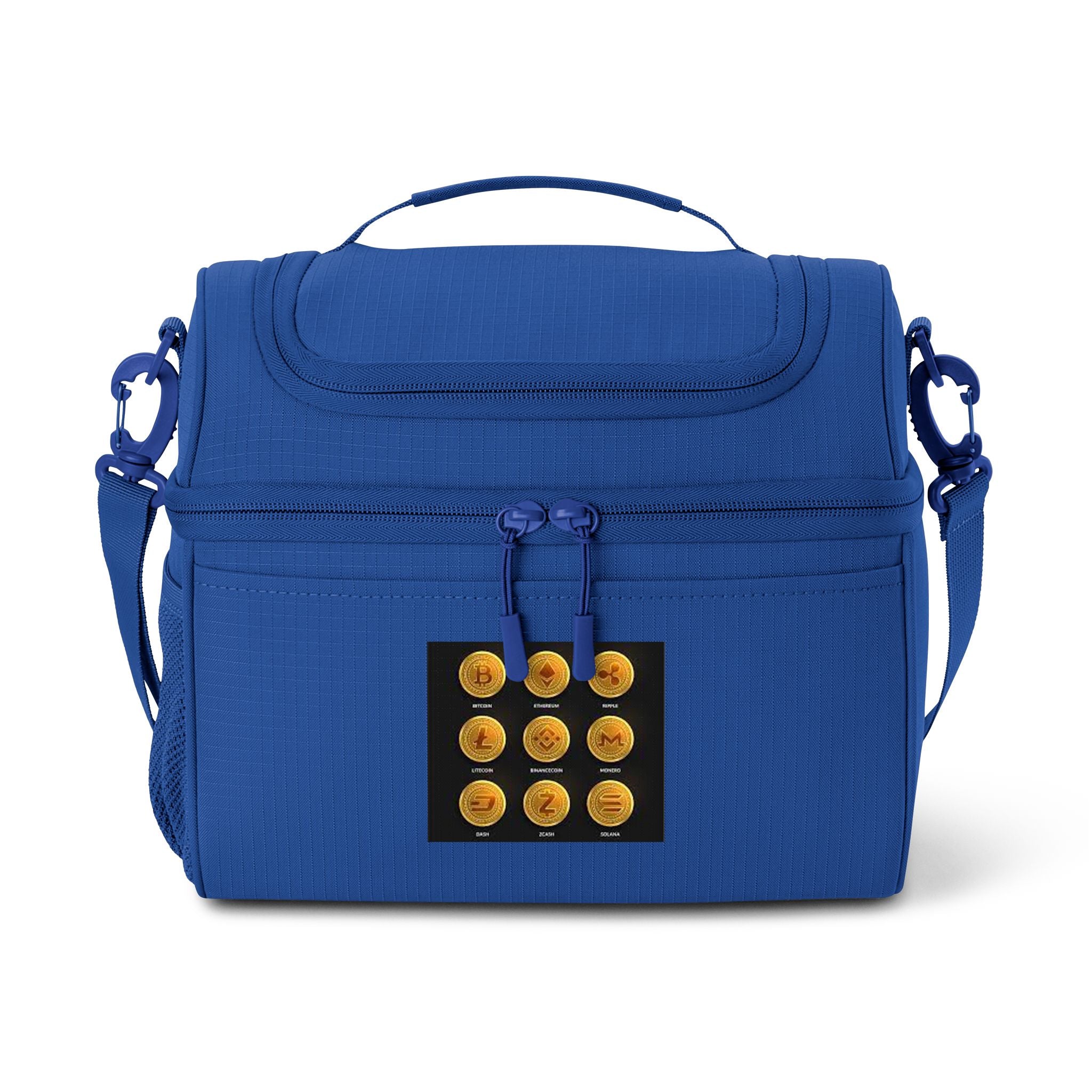 Sac isotherme pour cryptomonnaie | Sac à lunch isotherme, accessoire de pique-nique avec pièces de monnaie