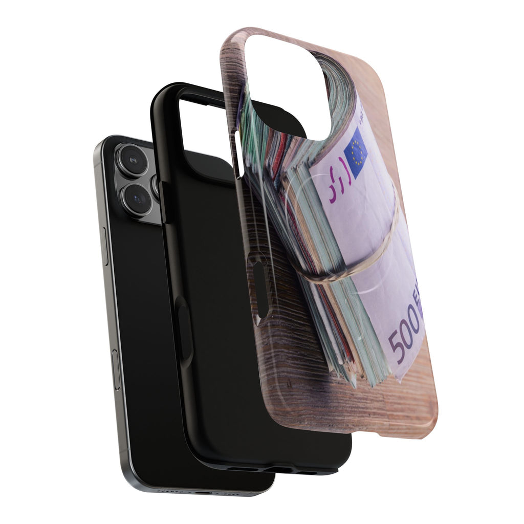 Stack of Euro Banknotes Phone Case | Money Roll iPhone Case, Cash Print