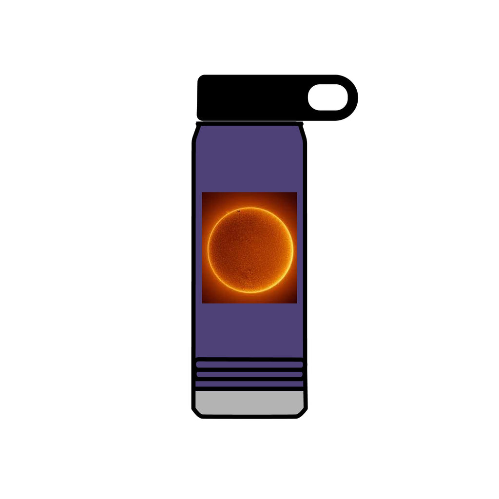 Solar Sun Illustration Water Bottle | 20oz stainless tumbler