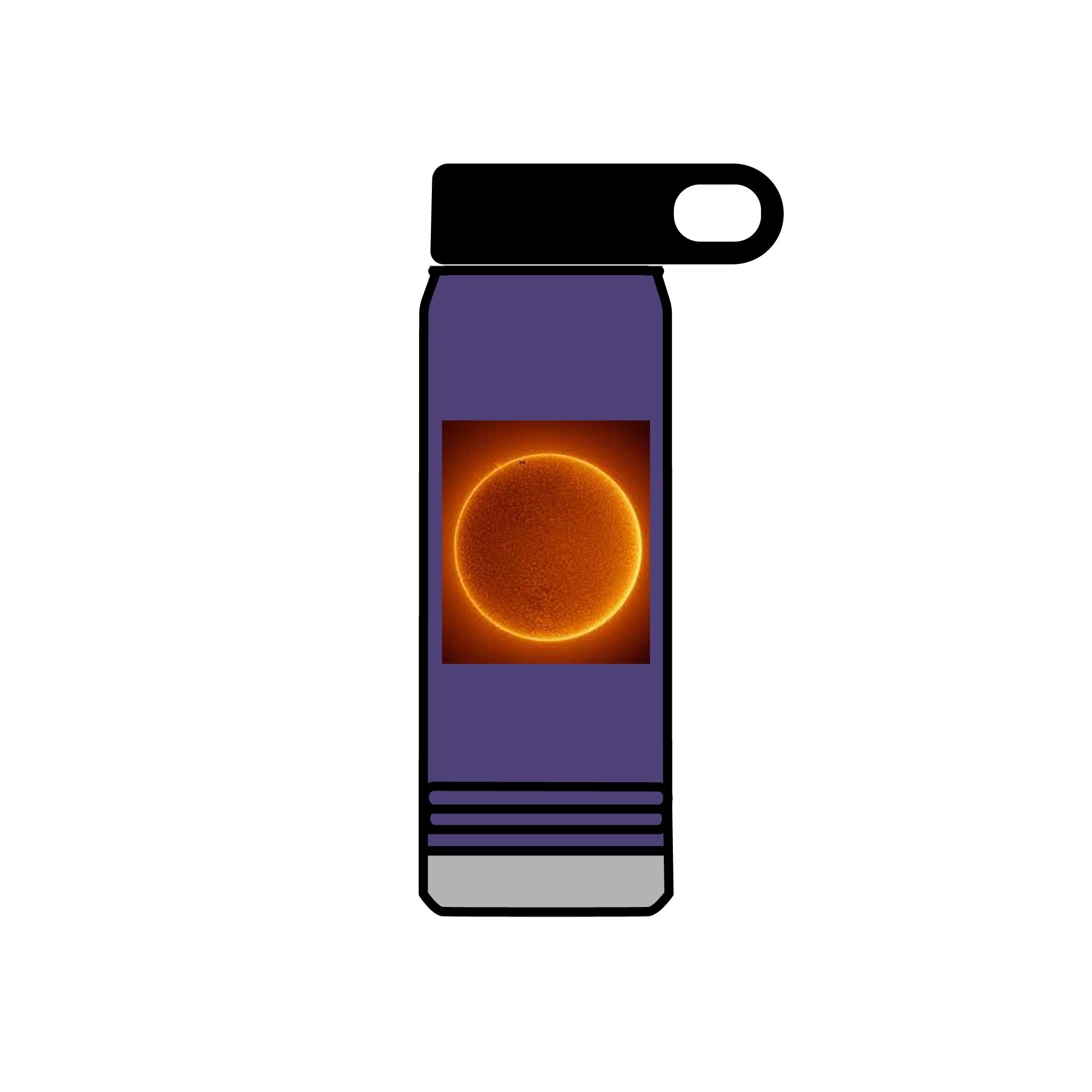 Solar Sun Illustration Water Bottle | 20oz stainless tumbler