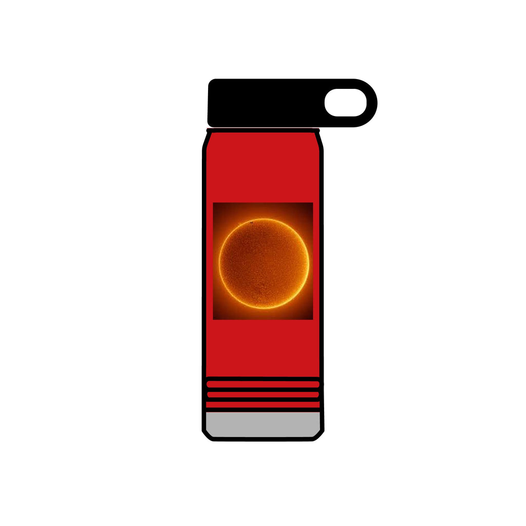 Solar Sun Illustration Water Bottle | 20oz stainless tumbler