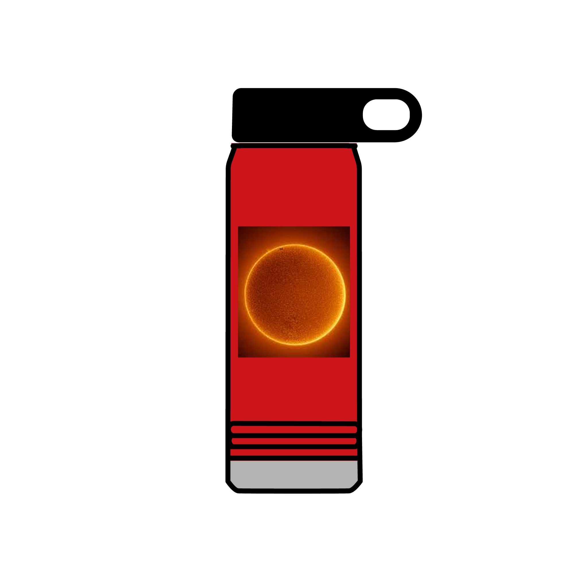Solar Sun Illustration Water Bottle | 20oz stainless tumbler