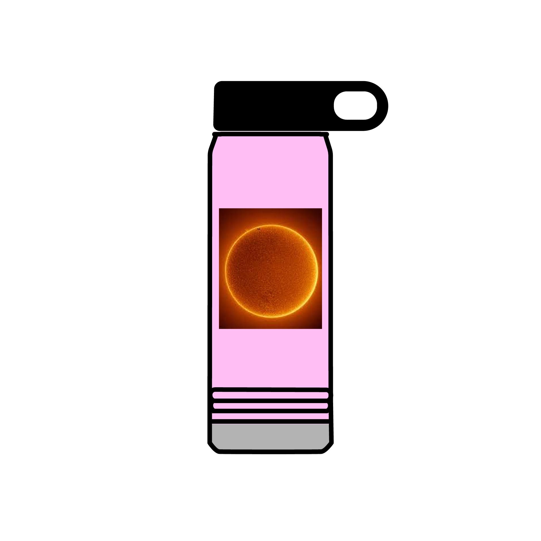 Solar Sun Illustration Water Bottle | 20oz stainless tumbler