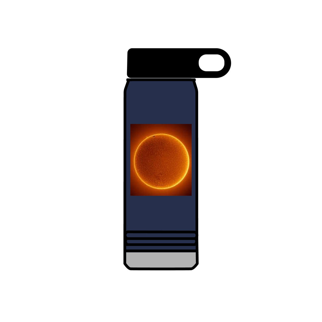 Solar Sun Illustration Water Bottle | 20oz stainless tumbler