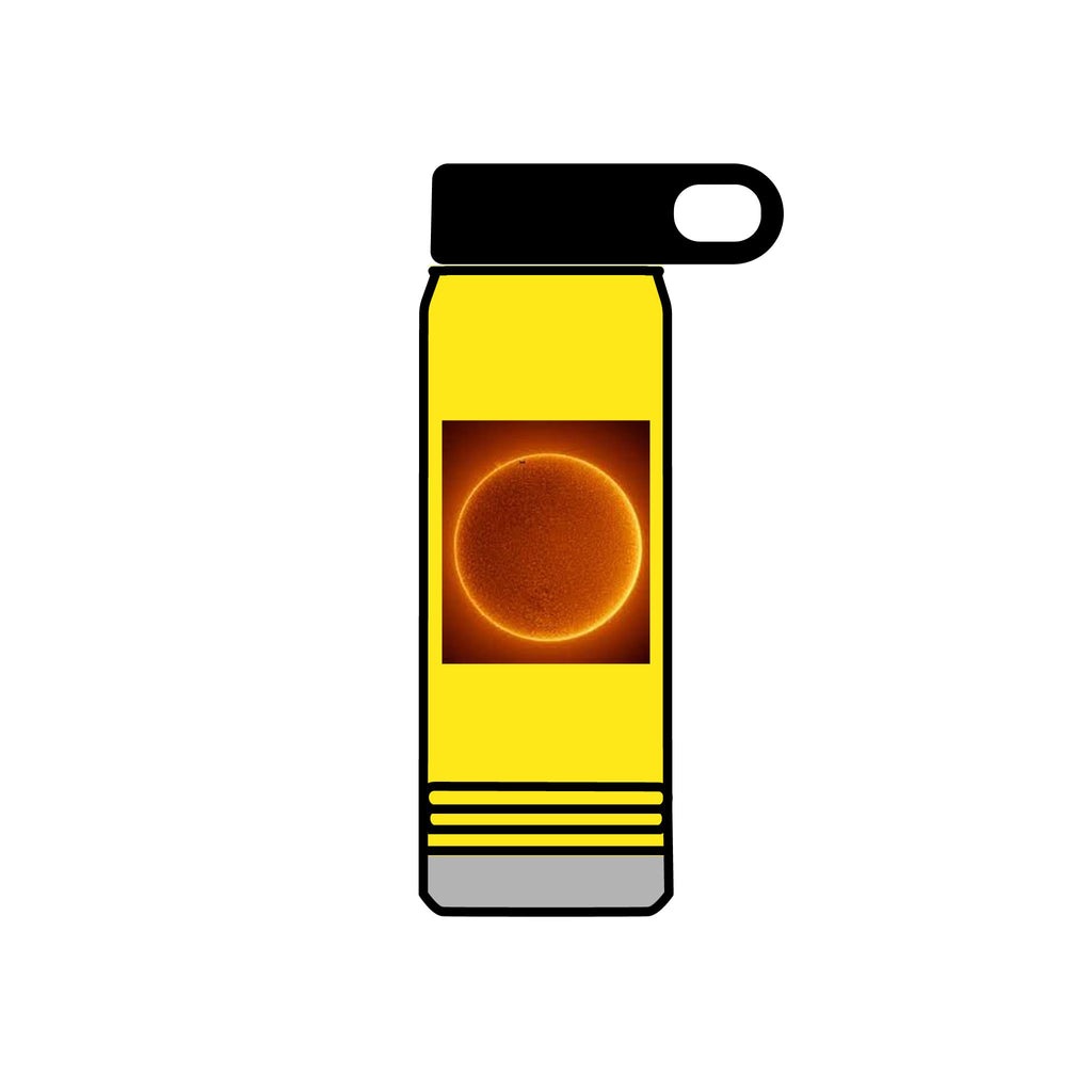 Solar Sun Illustration Water Bottle | 20oz stainless tumbler