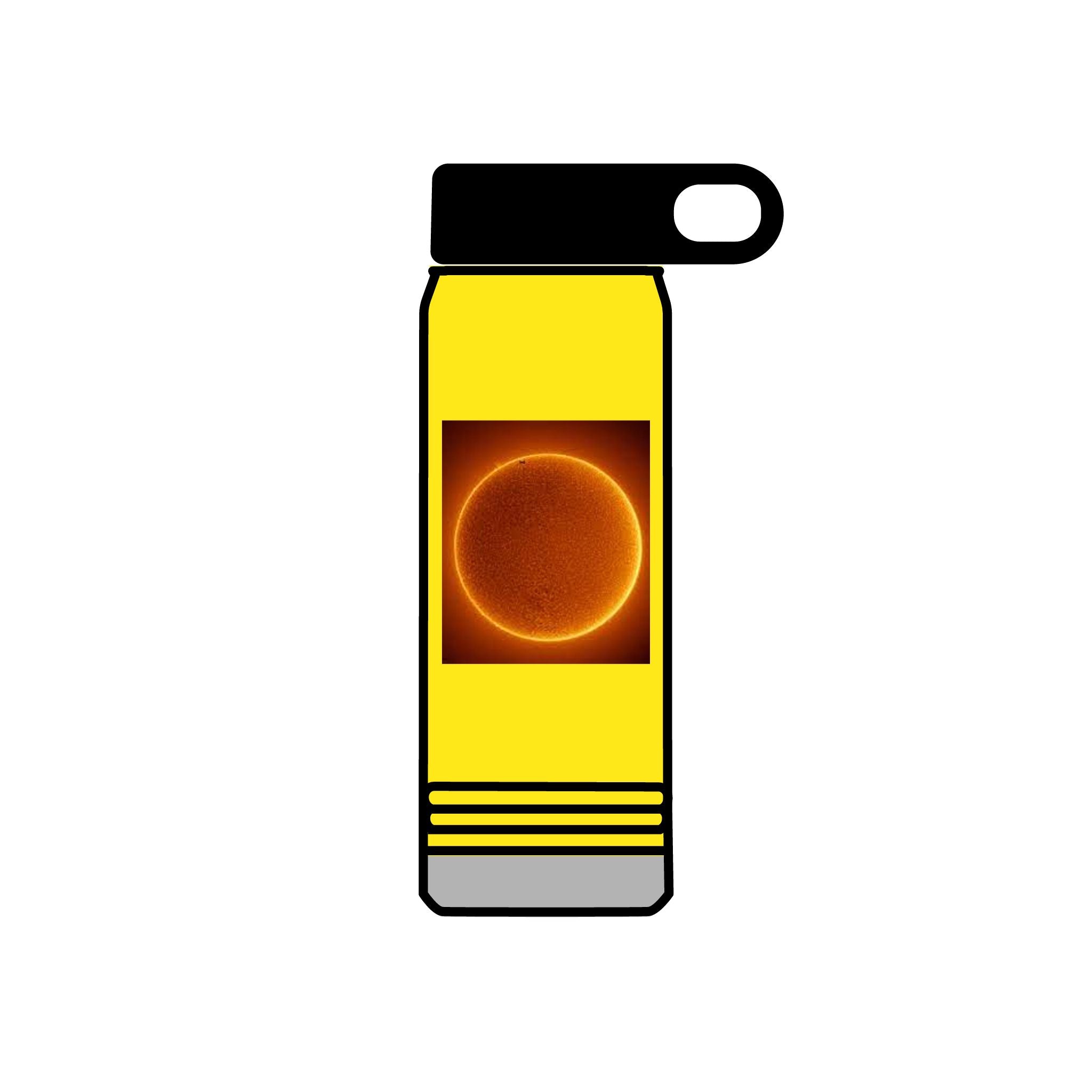 Solar Sun Illustration Water Bottle | 20oz stainless tumbler