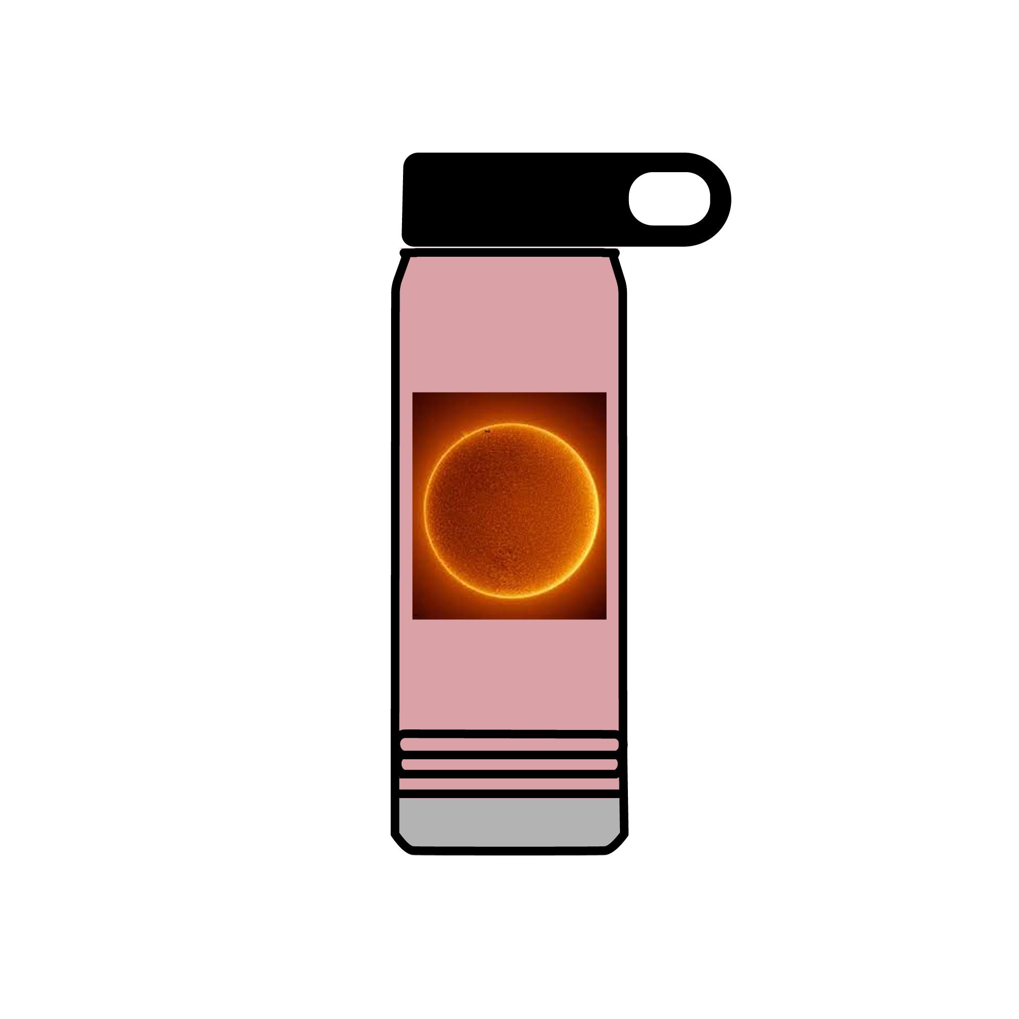Solar Sun Illustration Water Bottle | 20oz stainless tumbler