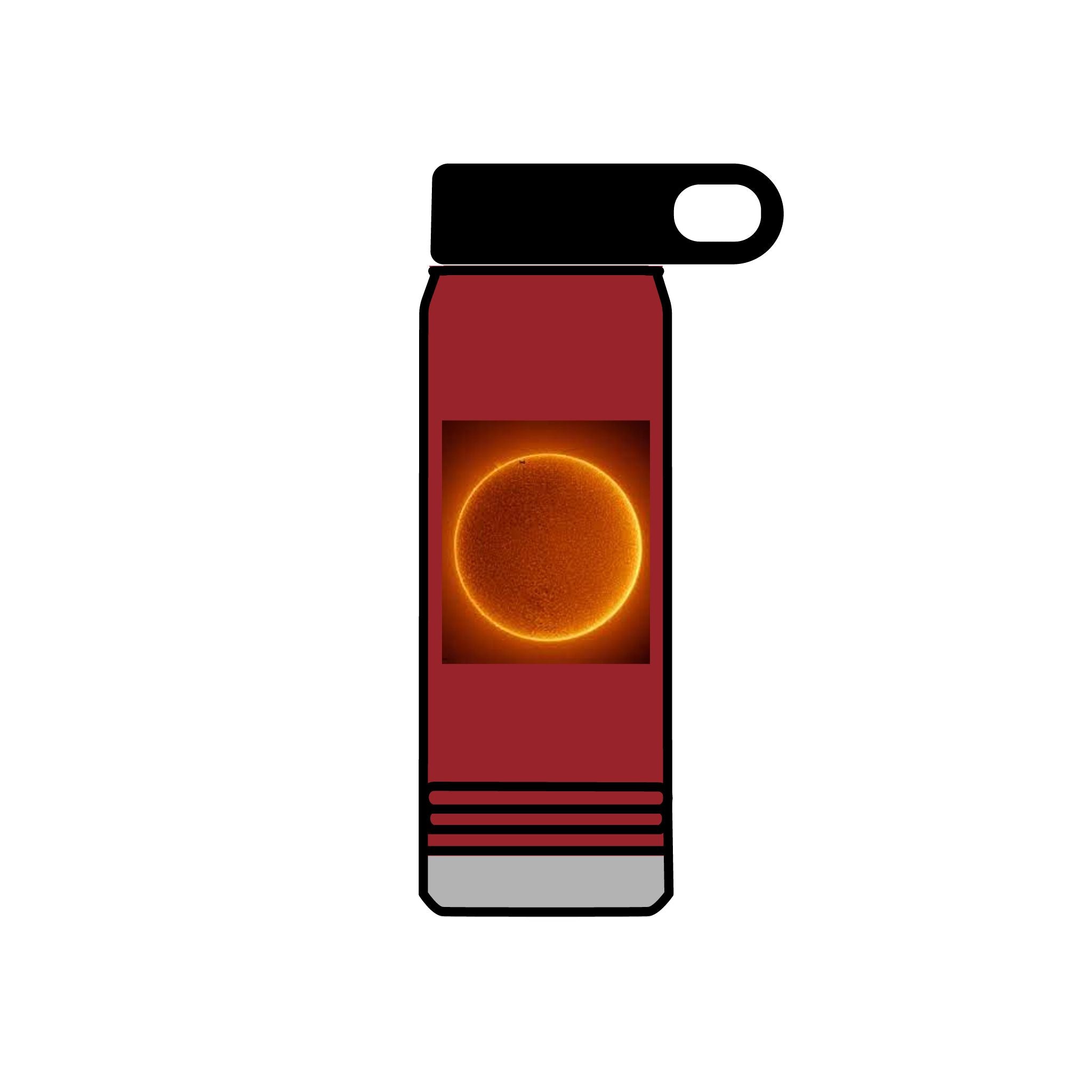 Solar Sun Illustration Water Bottle | 20oz stainless tumbler