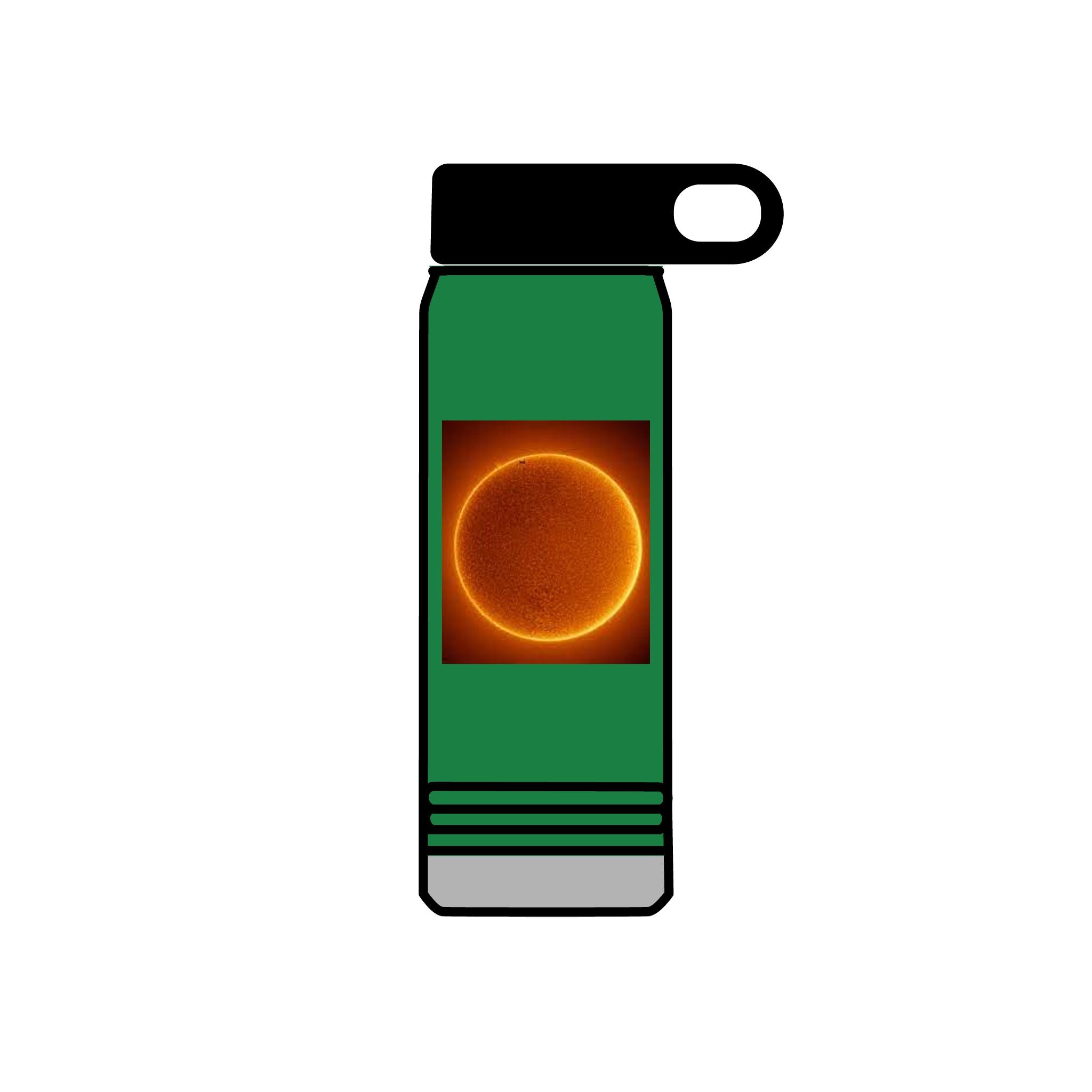 Solar Sun Illustration Water Bottle | 20oz stainless tumbler