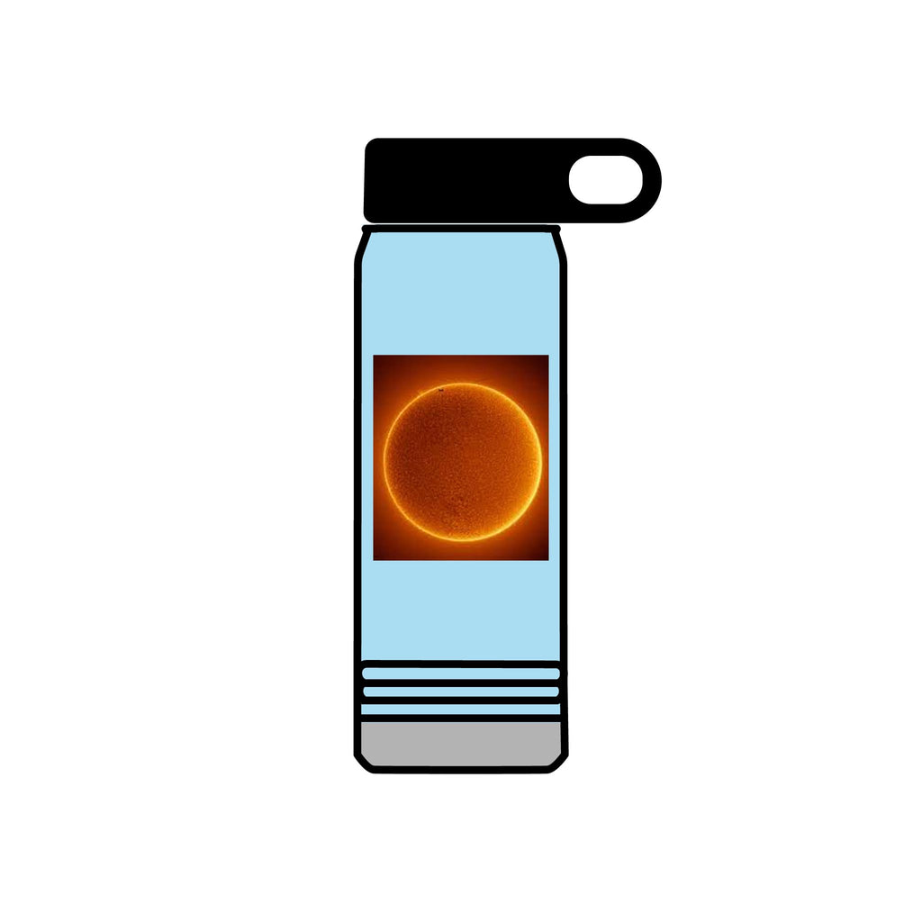Solar Sun Illustration Water Bottle | 20oz stainless tumbler