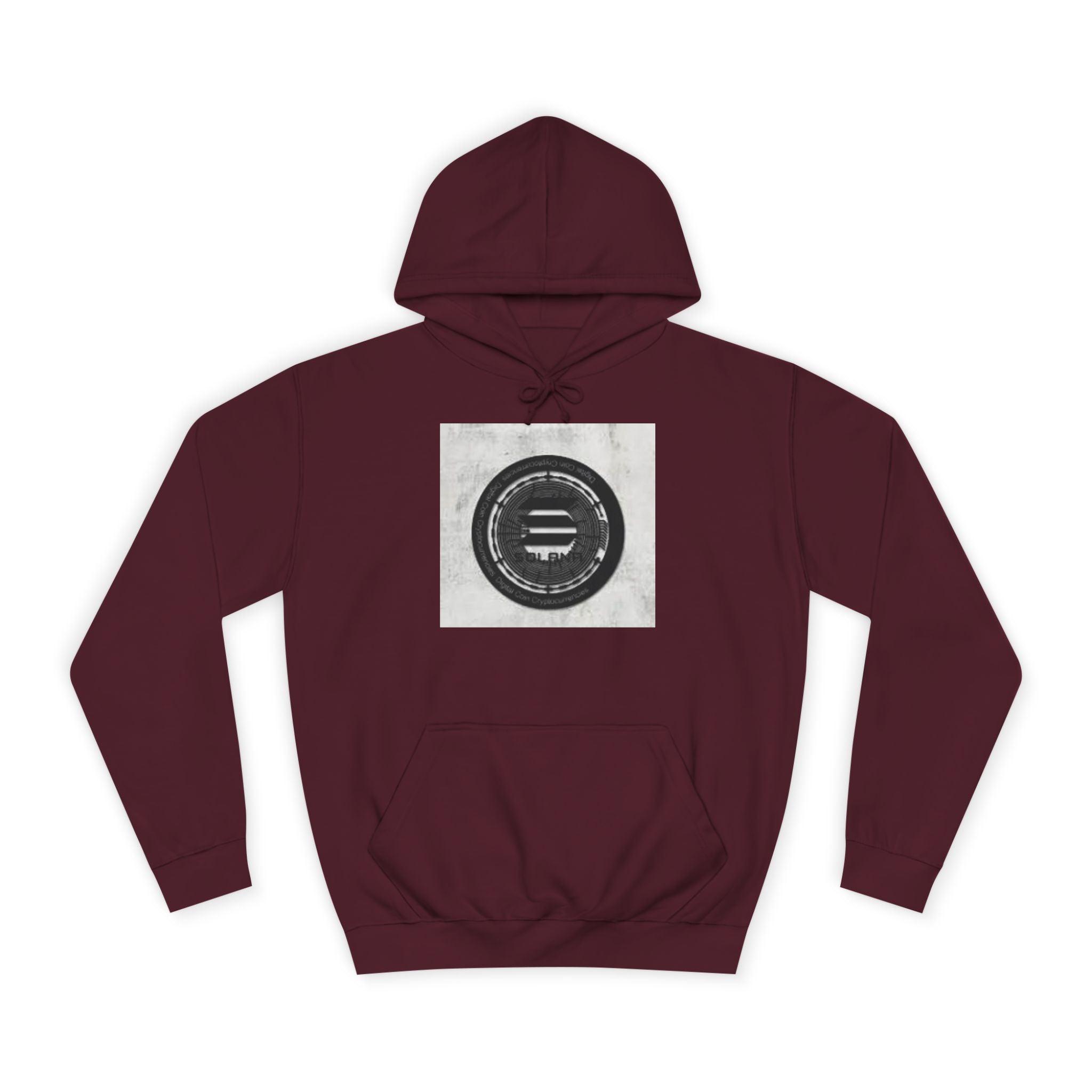 Solana Cryptocurrency Coin Hoodie | Retro Music Graphic