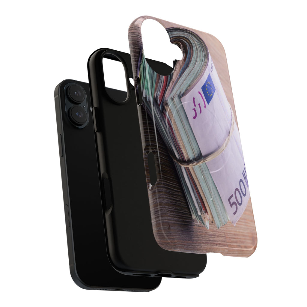 Stack of Euro Banknotes Phone Case | Money Roll iPhone Case, Cash Print