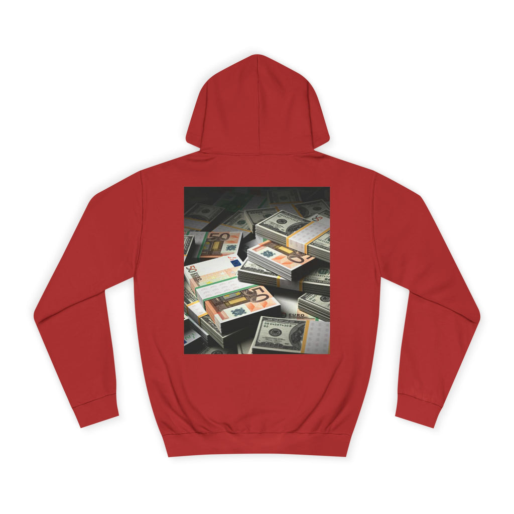 Stacked Cash Money Hoodie | Vintage Banknote Print, Stacks of Dollars